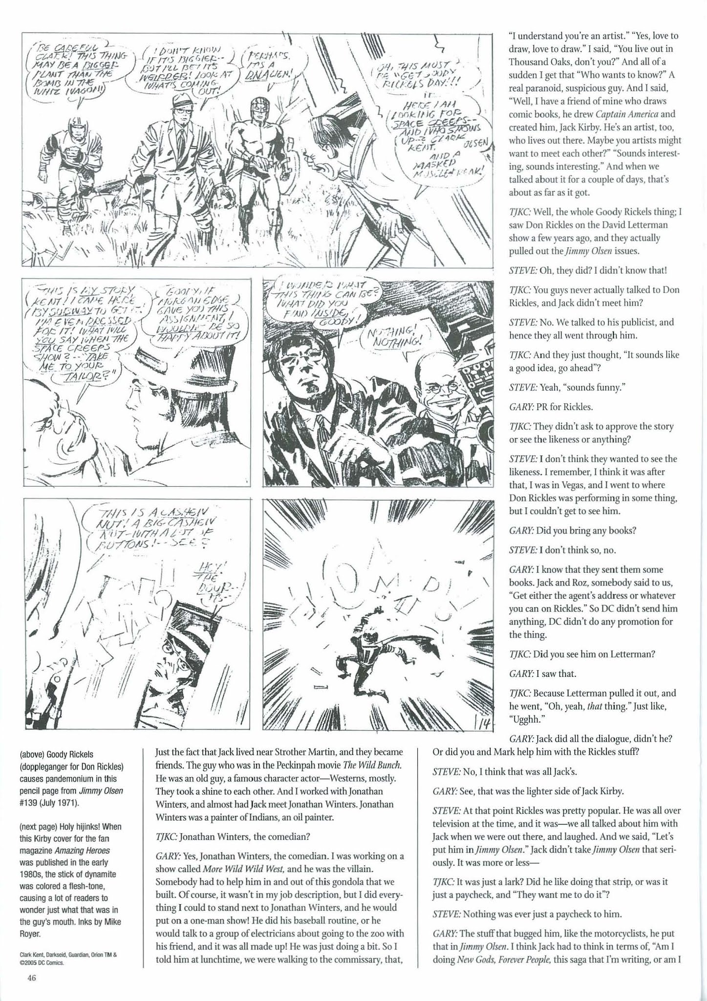 Read online The Jack Kirby Collector comic -  Issue #43 - 48