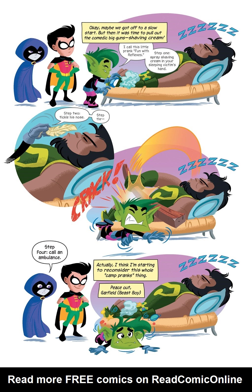 Read online Teen Titans Go! To Camp comic -  Issue # _TPB - 40