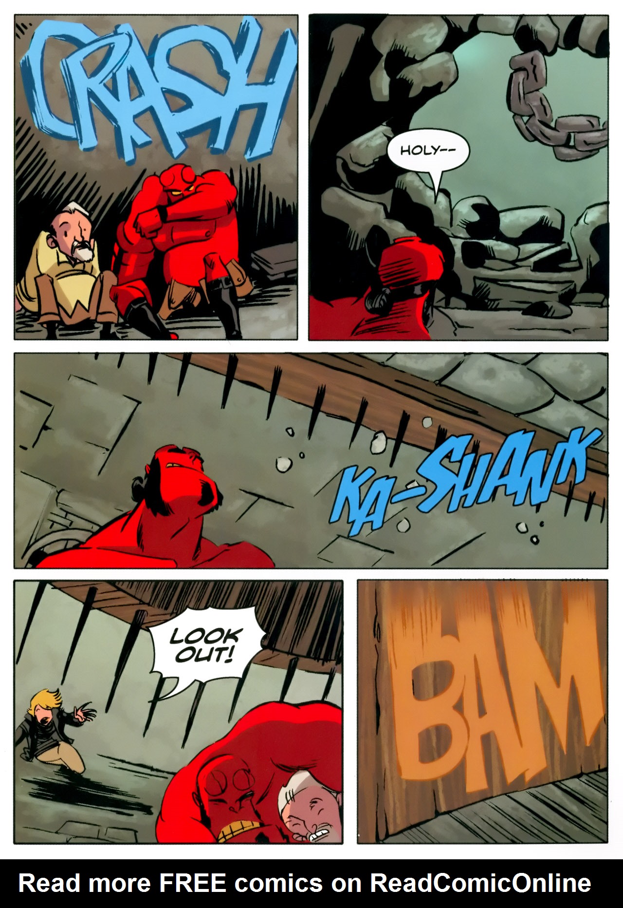 Read online Hellboy Animated: The Menagerie comic -  Issue # TPB - 27