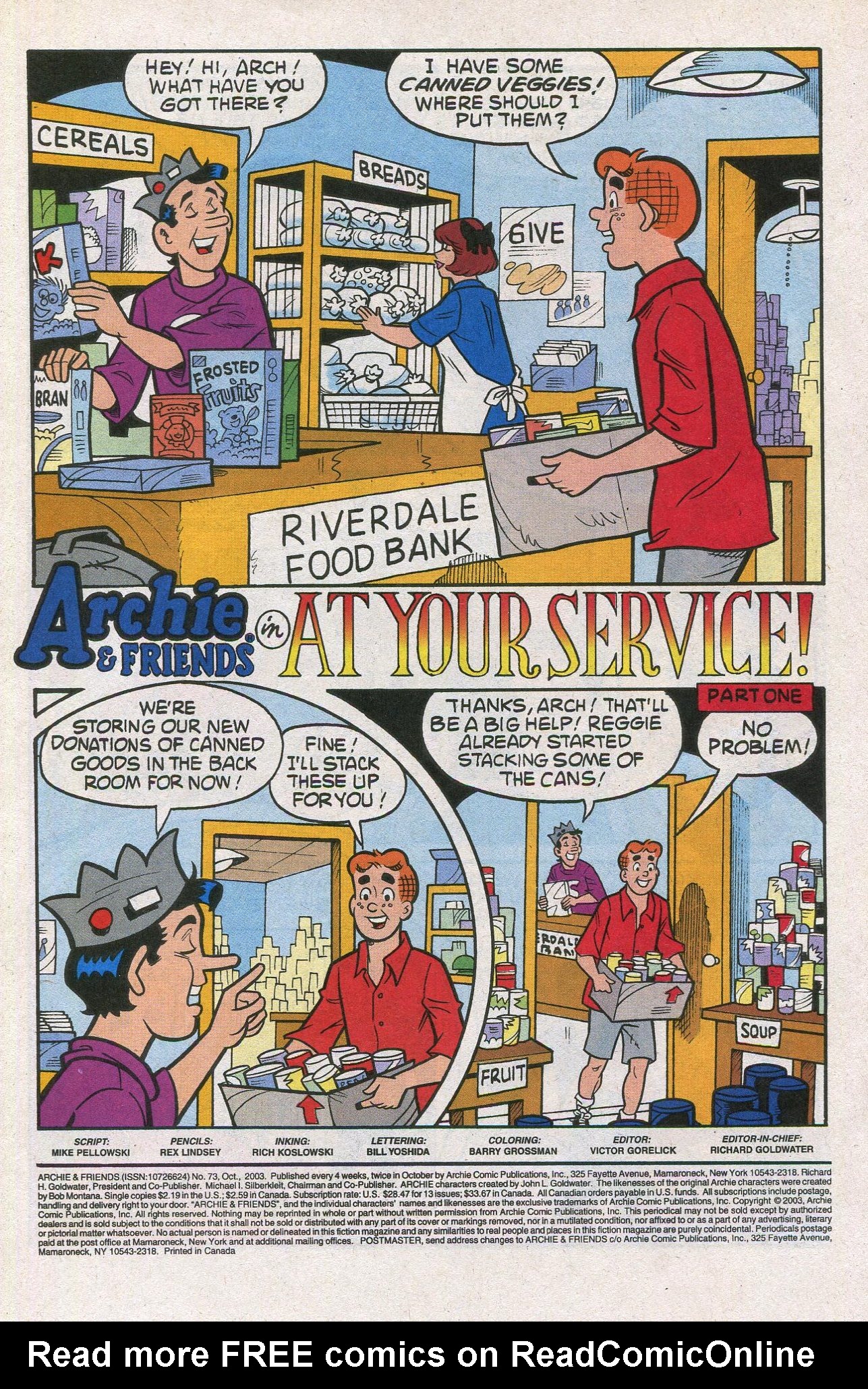Read online Archie & Friends (1992) comic -  Issue #73 - 3
