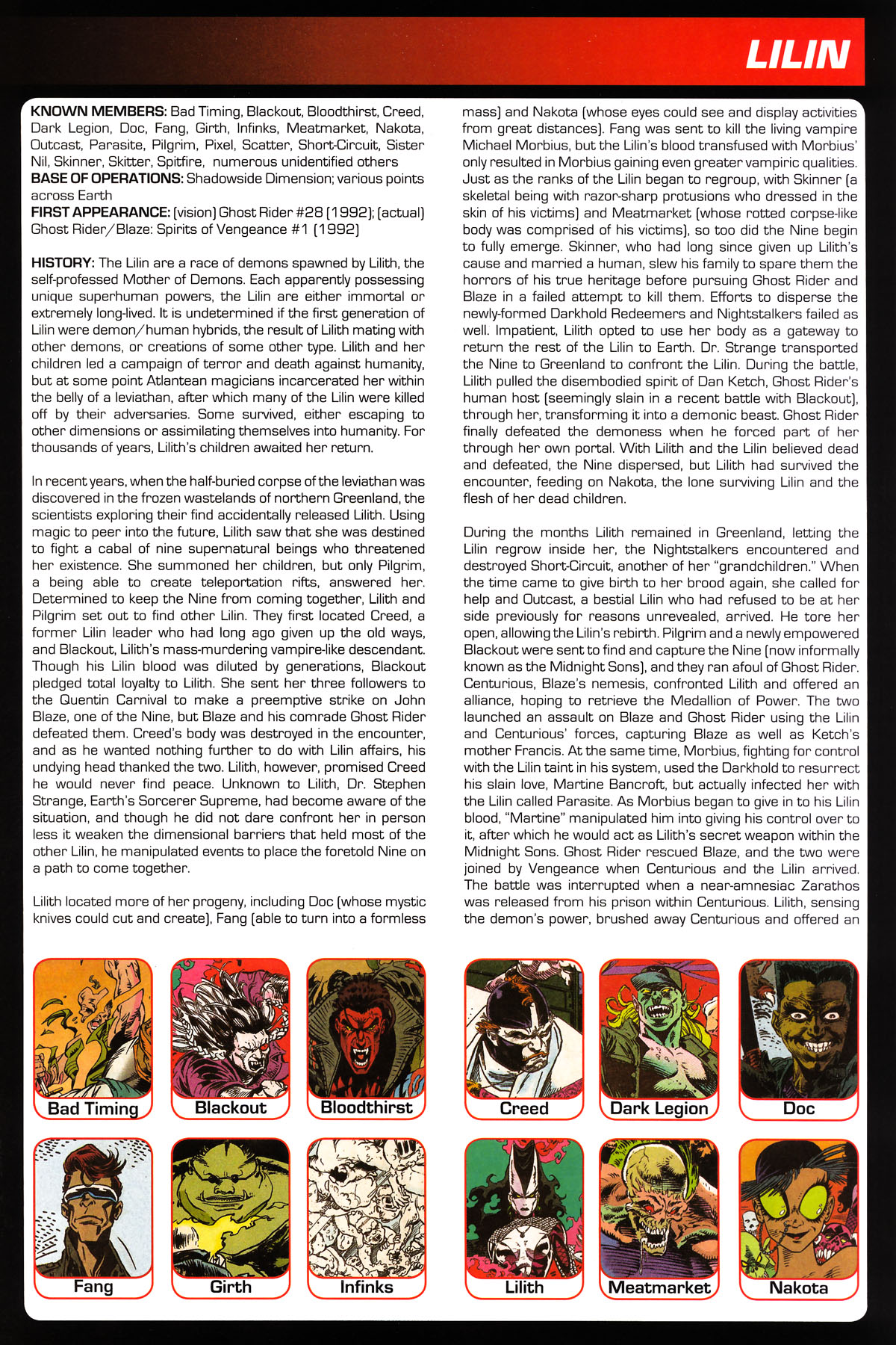 Read online Marvel Legacy:  The 1990's Handbook comic -  Issue # Full - 27