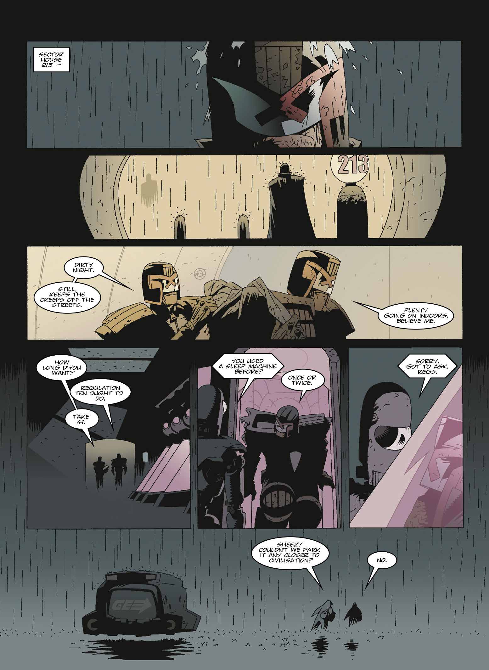 Read online Essential Judge Dredd: Origins comic -  Issue # TPB (Part 1) - 7