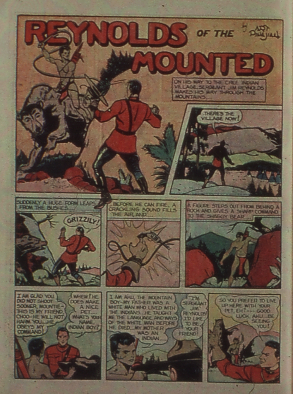 Read online Feature Comics comic -  Issue #40 - 62