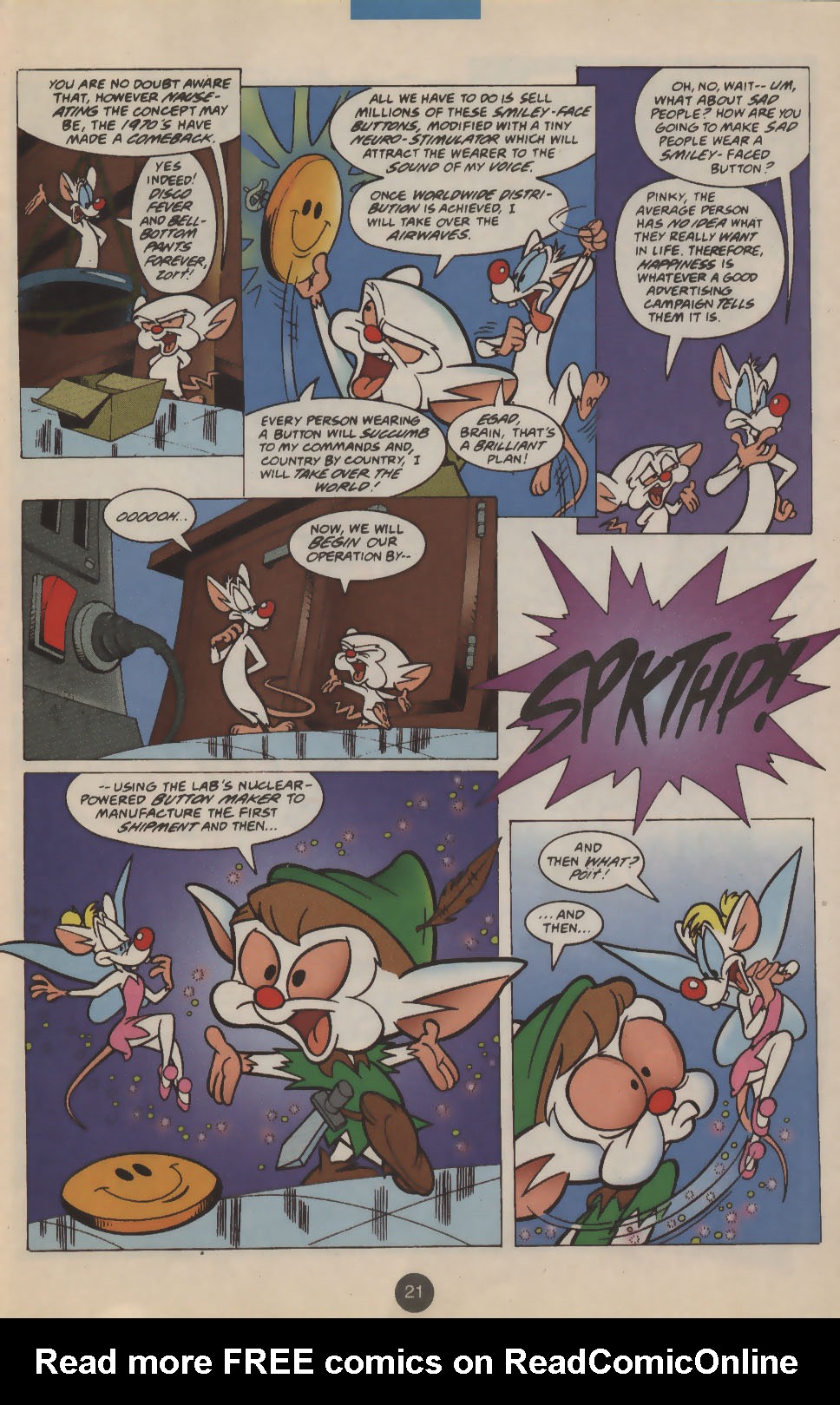 Read online Pinky and The Brain comic -  Issue #13 - 16