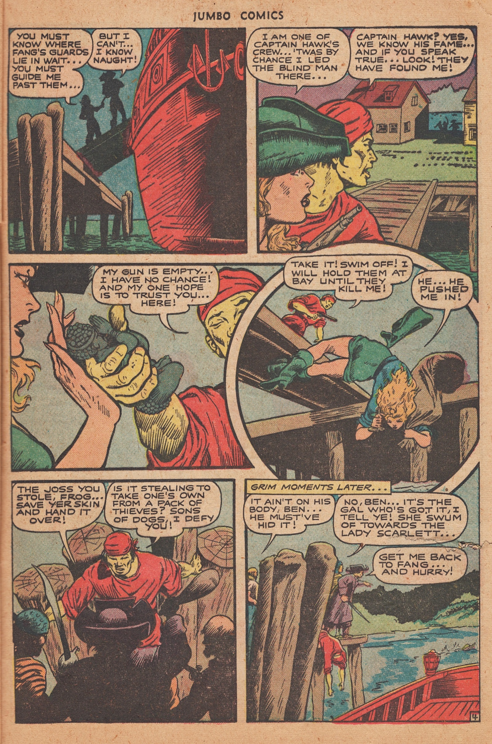 Read online Jumbo Comics comic -  Issue #86 - 37
