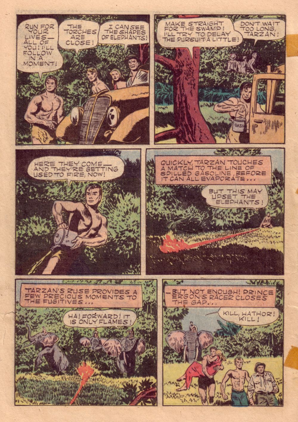Read online Tarzan (1948) comic -  Issue #40 - 24