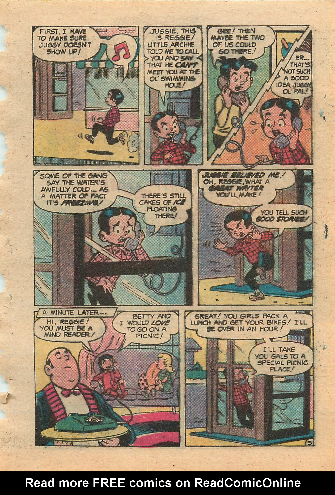 Read online Little Archie Comics Digest Magazine comic -  Issue #6 - 116