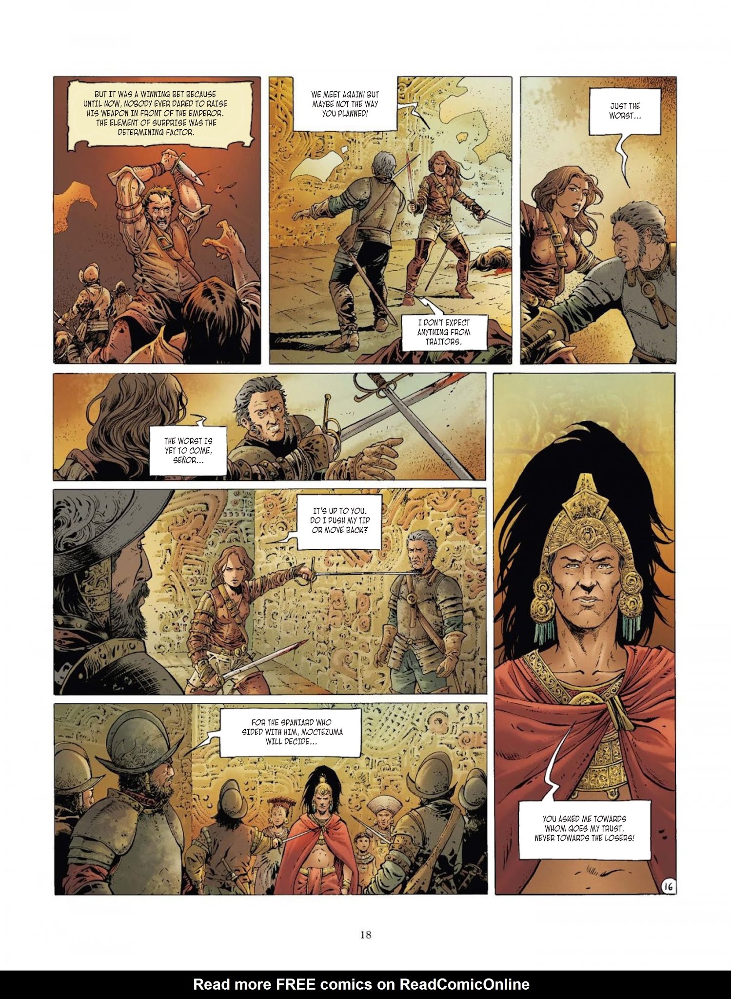 Read online Conquistador comic -  Issue #4 - 21