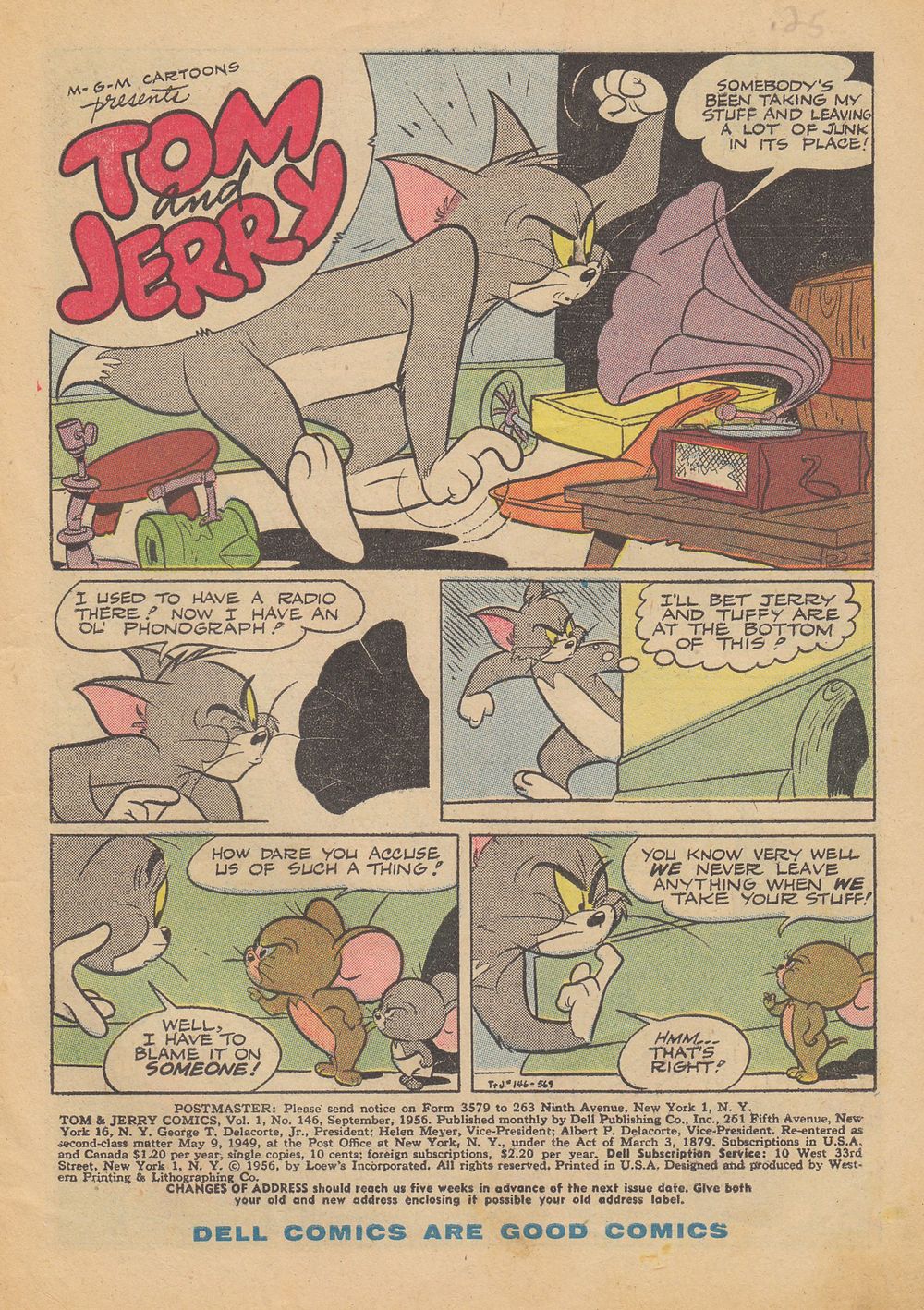 Read online Tom & Jerry Comics comic -  Issue #146 - 3