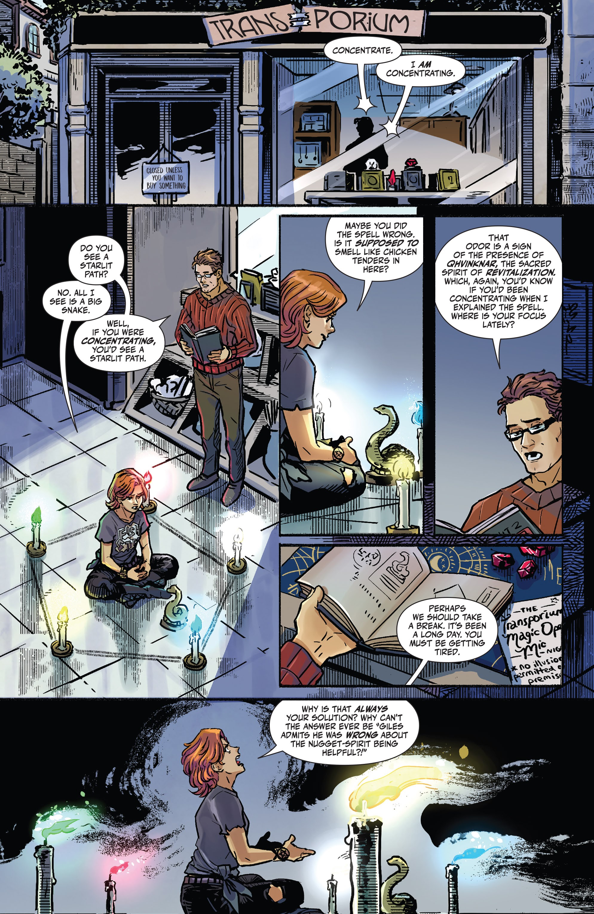 Read online The Vampire Slayer comic -  Issue #6 - 9