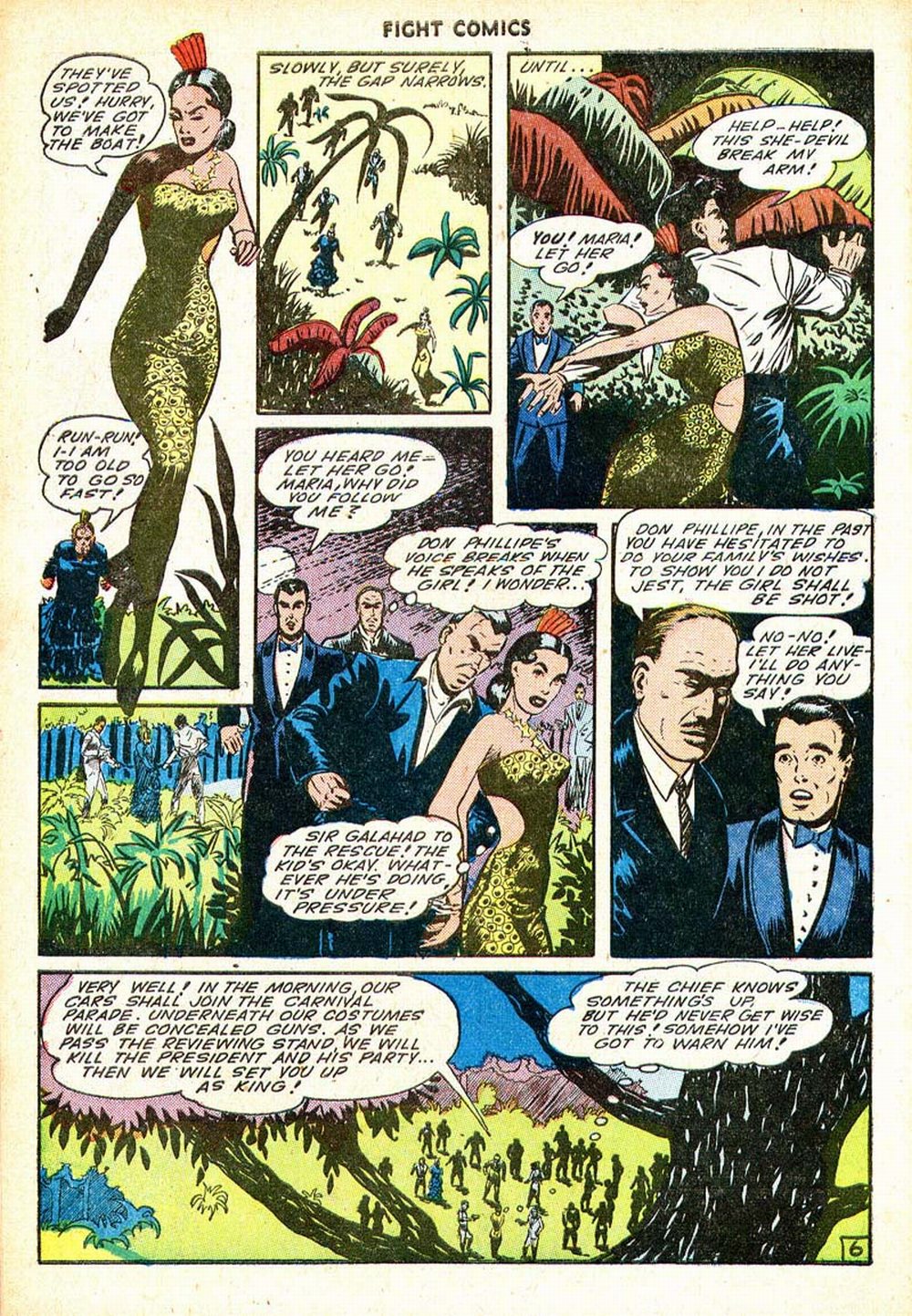 Read online Fight Comics comic -  Issue #36 - 46