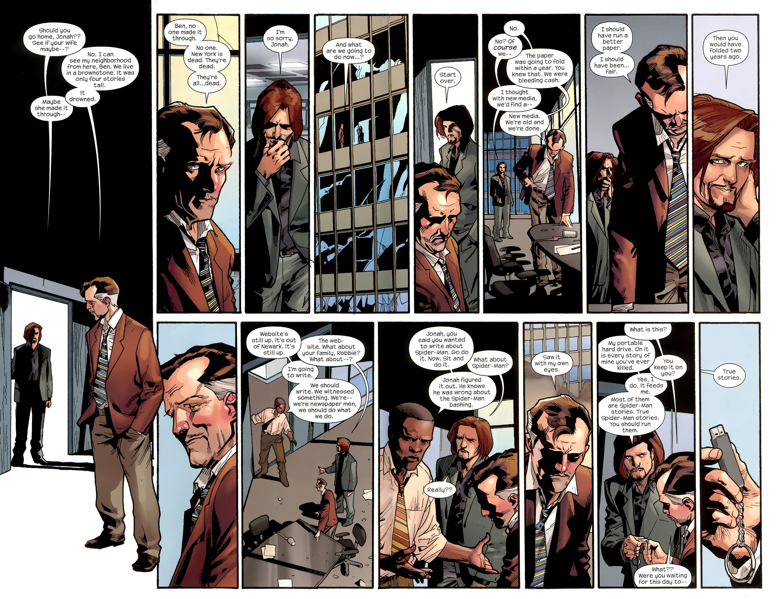 Read online Ultimatum: Spider-Man Requiem comic -  Issue #1 - 6