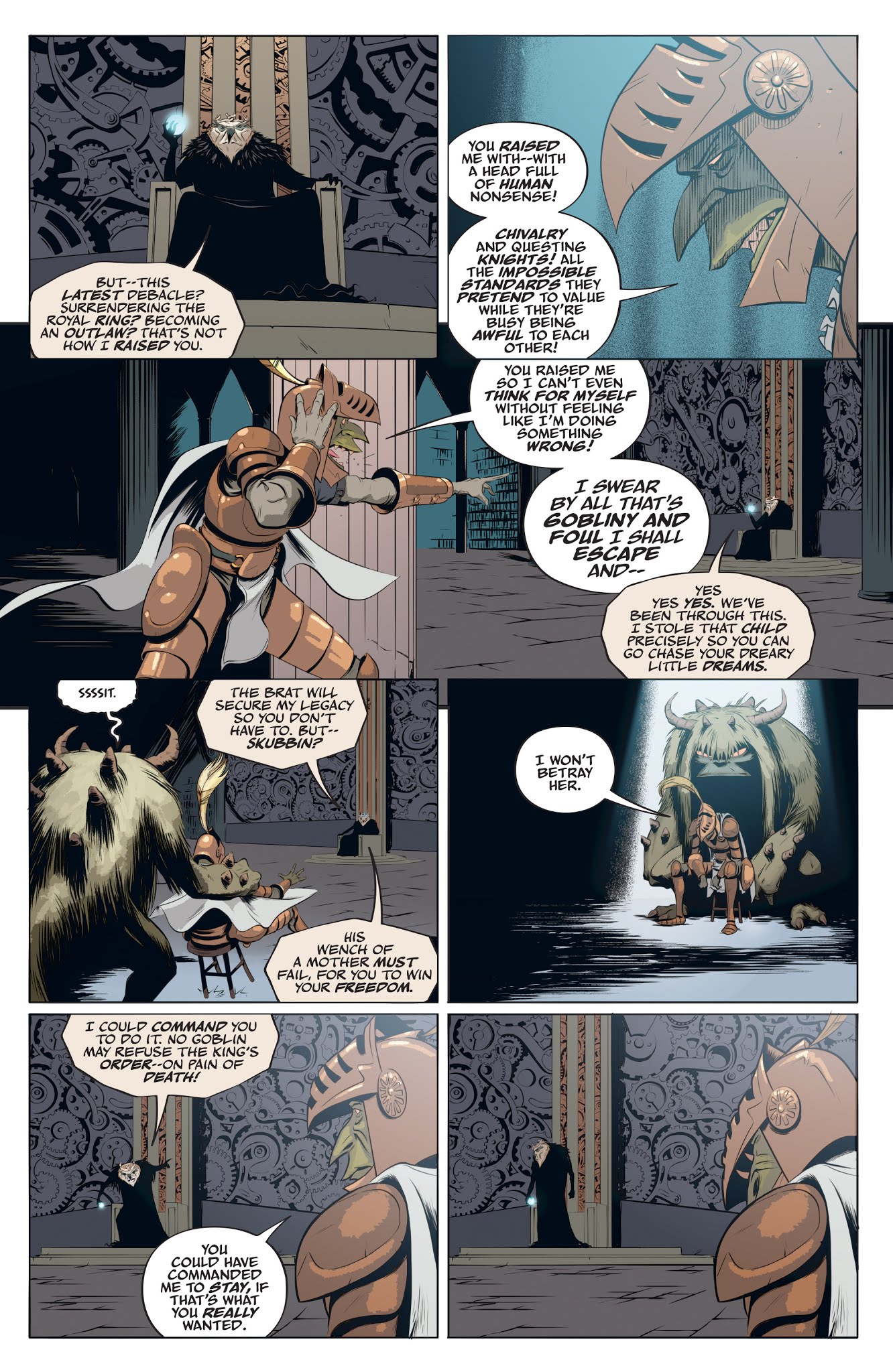 Read online Jim Henson's Labyrinth: Coronation comic -  Issue #6 - 13