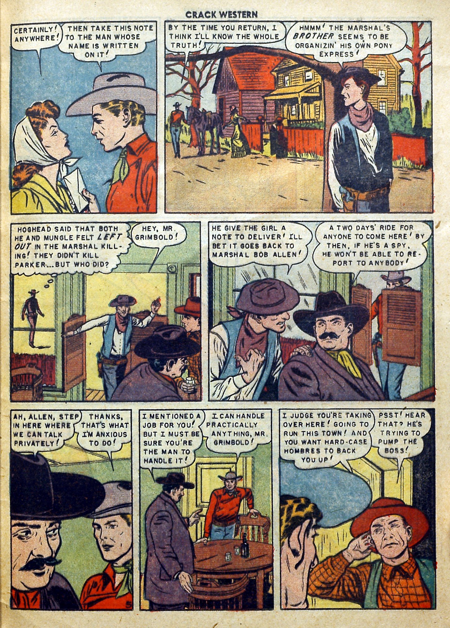 Read online Crack Western comic -  Issue #68 - 31