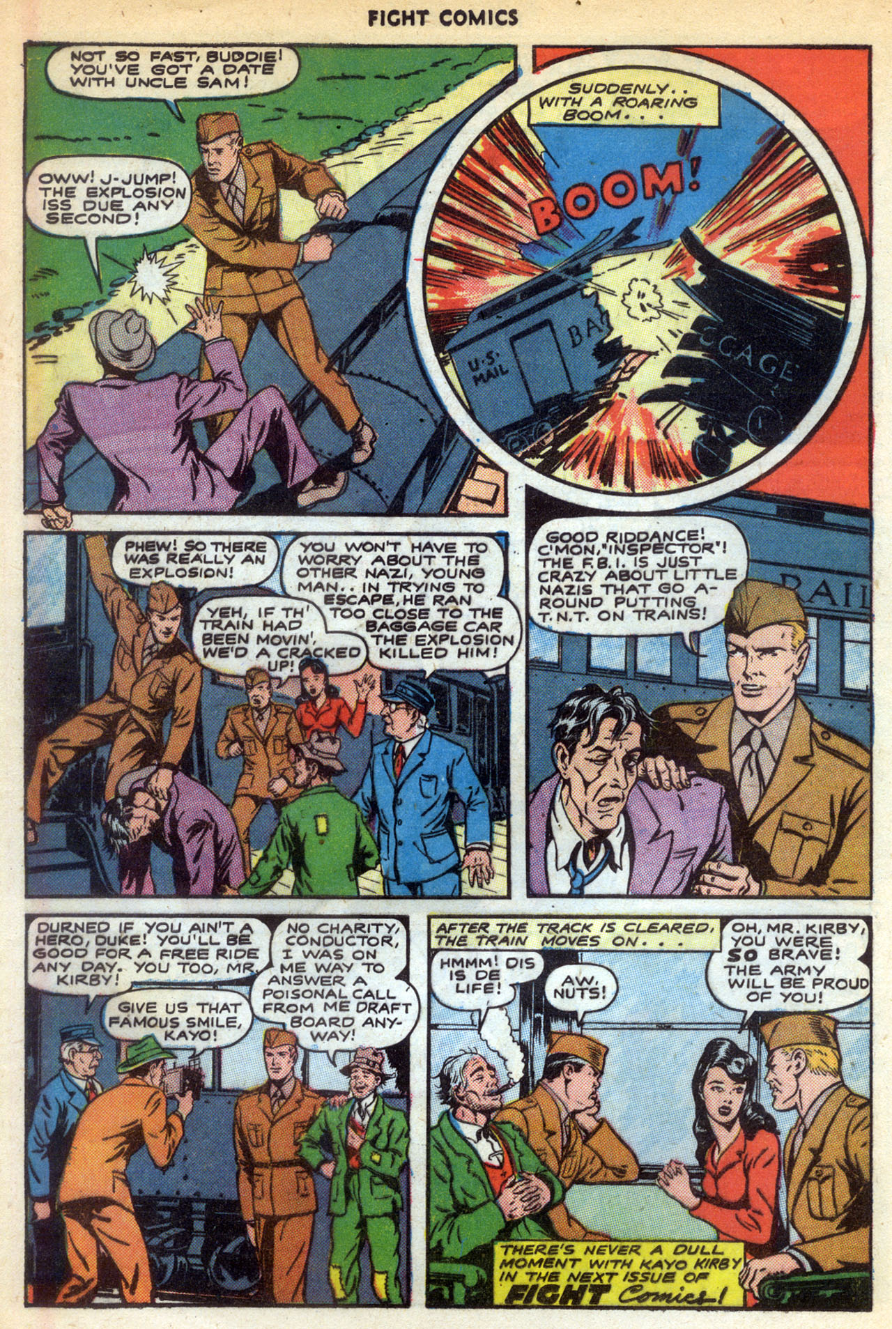 Read online Fight Comics comic -  Issue #33 - 32