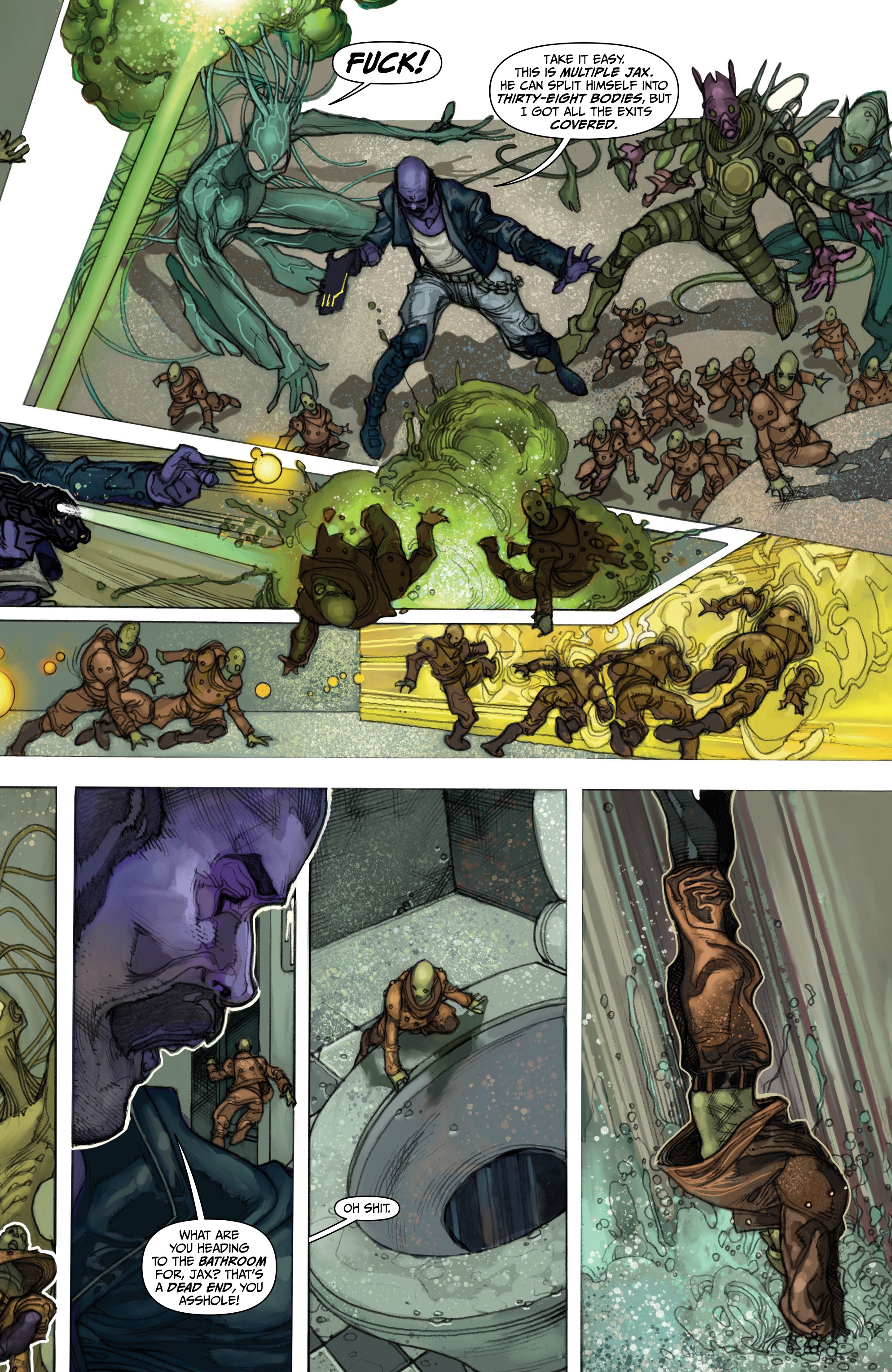 Read online Sharkey the Bounty Hunter comic -  Issue # _TPB (Part 1) - 9