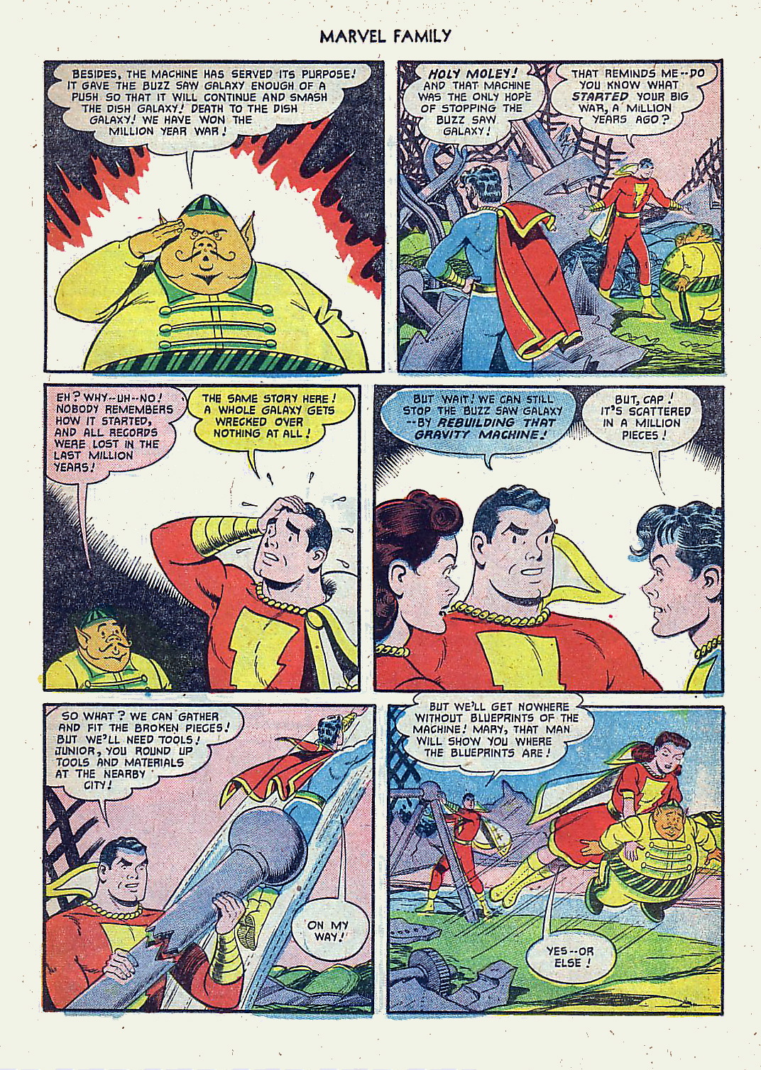 Read online The Marvel Family comic -  Issue #61 - 11