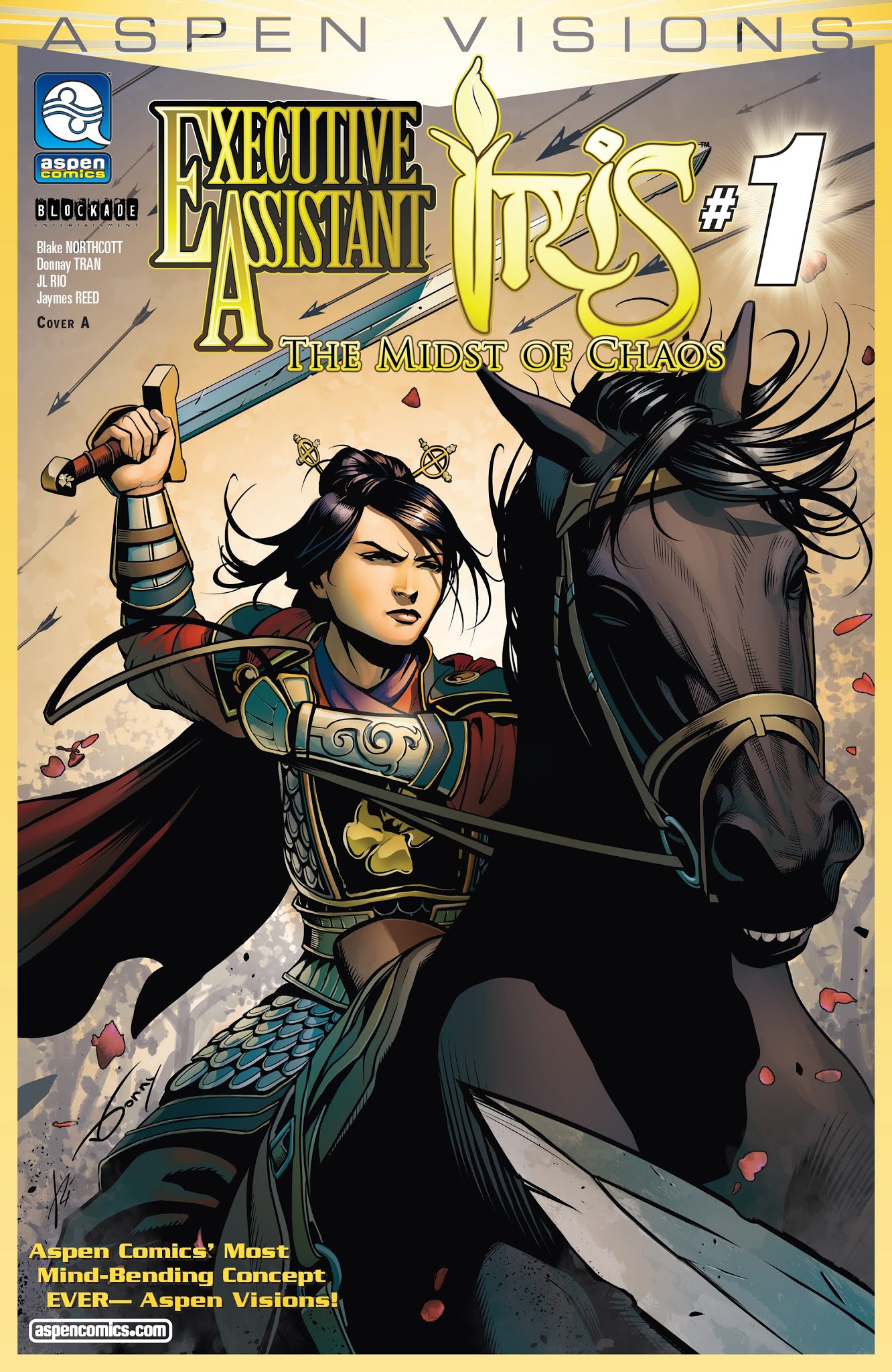 Read online Aspen Visions: Executive Assistant Iris: The Midst of Chaos comic -  Issue #1 - 1