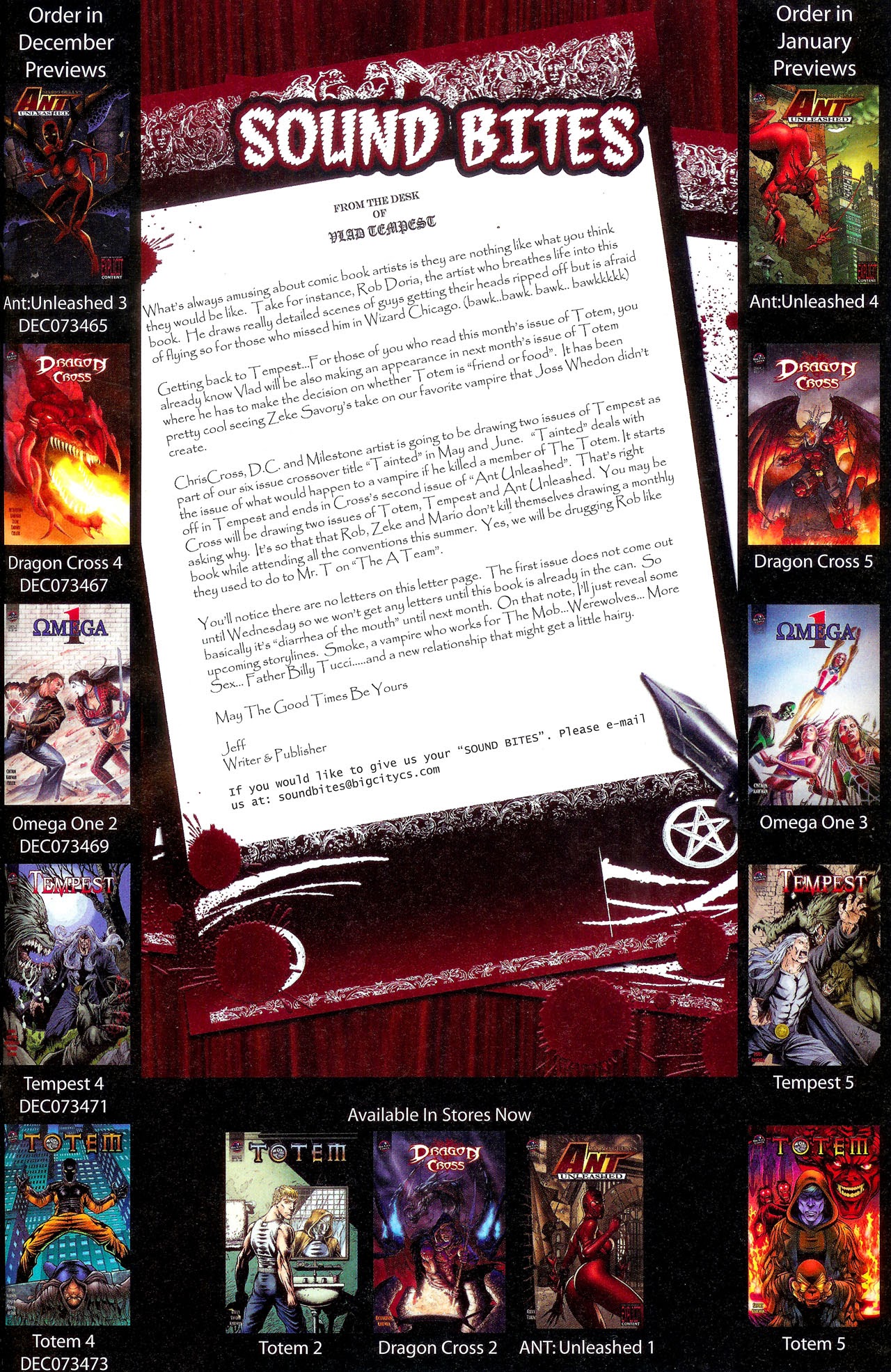 Read online Tempest (2007) comic -  Issue #2 - 27