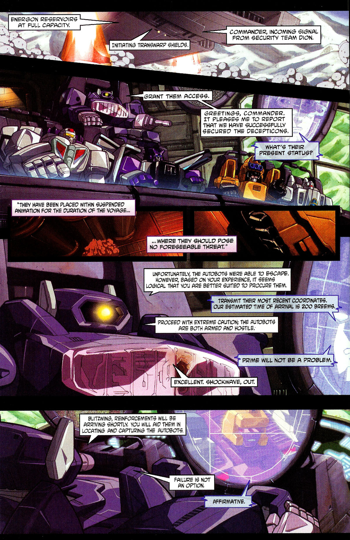 Read online Transformers: Generation 1 (2003) comic -  Issue #1 - 20