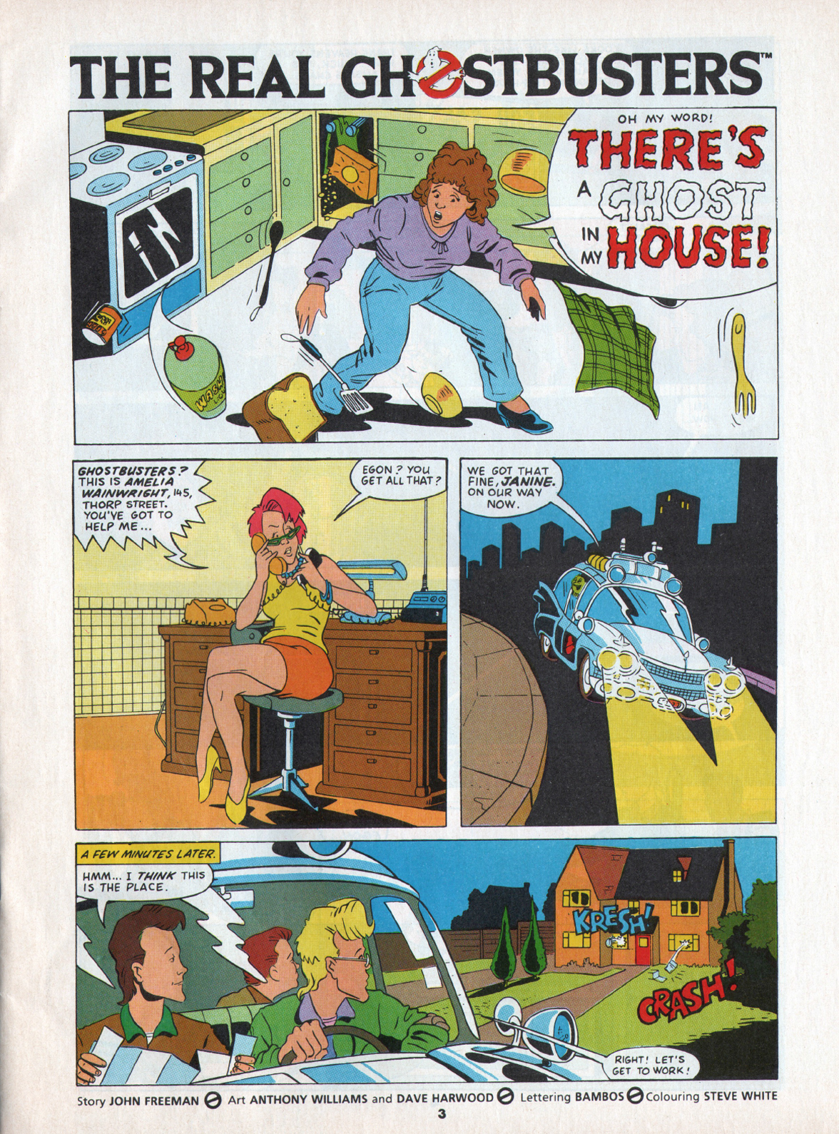 Read online The Real Ghostbusters comic -  Issue #1 - 3
