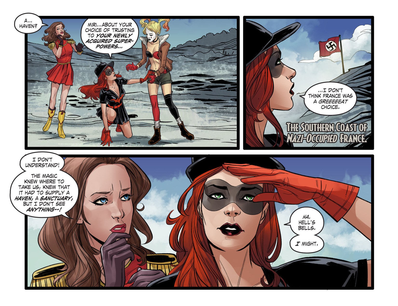Read online DC Comics: Bombshells comic -  Issue #52 - 4