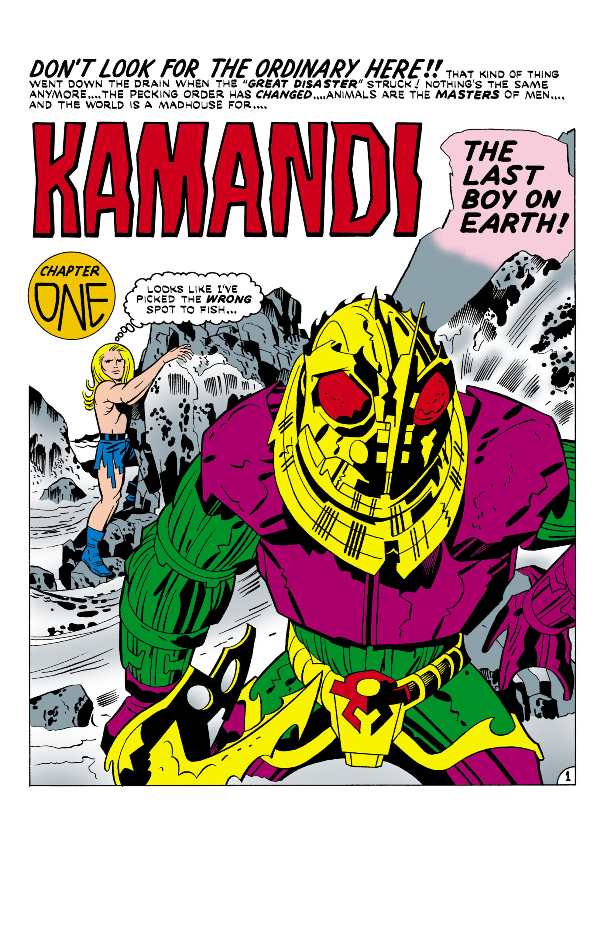 Read online Kamandi, The Last Boy On Earth comic -  Issue #21 - 2