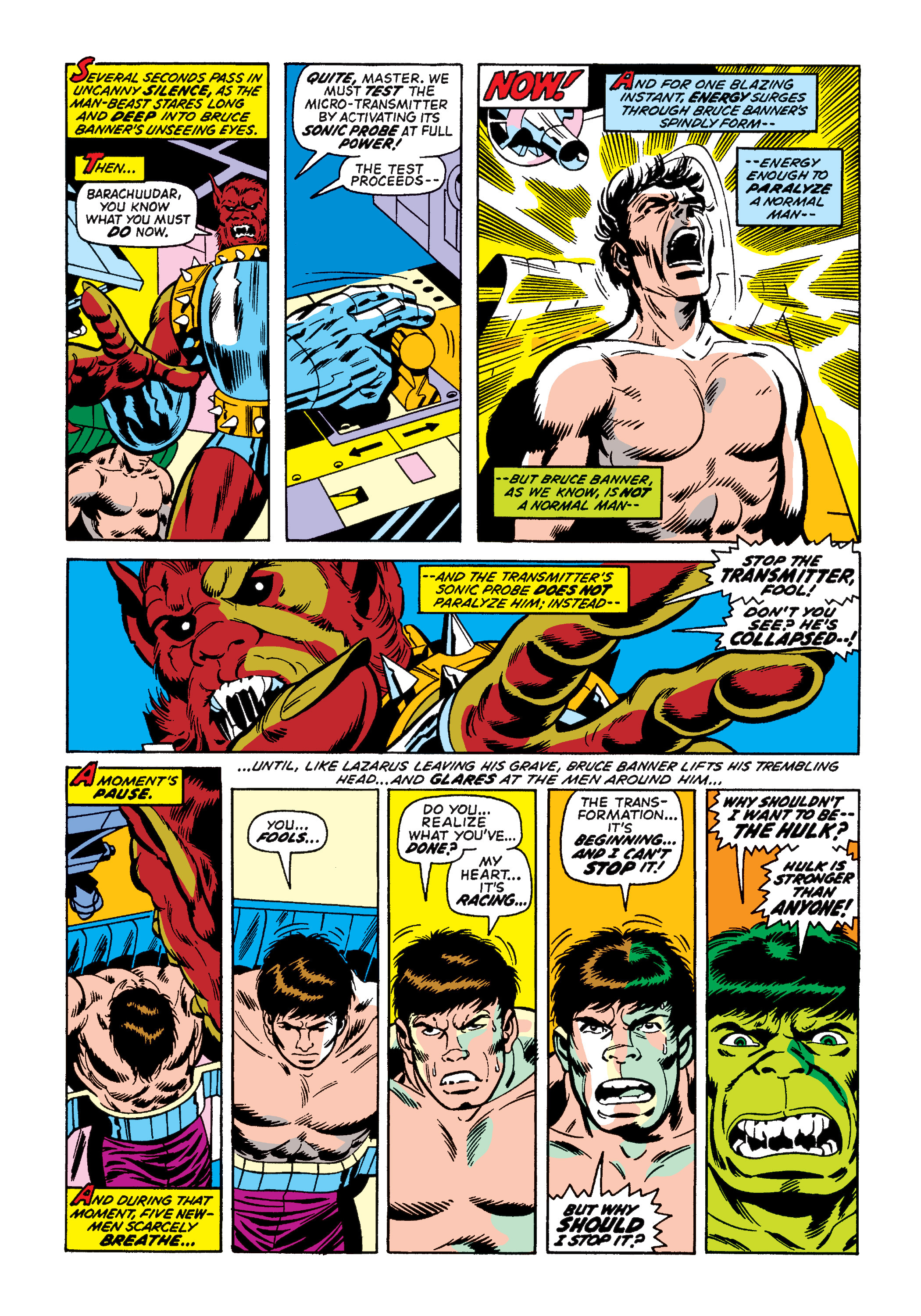 Read online Marvel Masterworks: The Incredible Hulk comic -  Issue # TPB 10 (Part 2) - 32