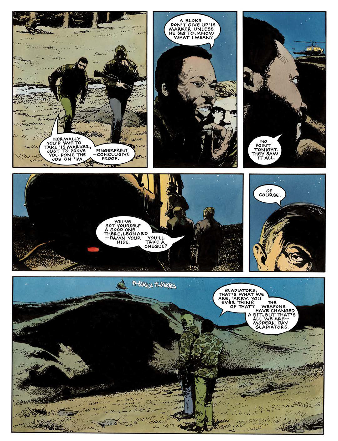 Read online Button Man comic -  Issue # TPB - 43