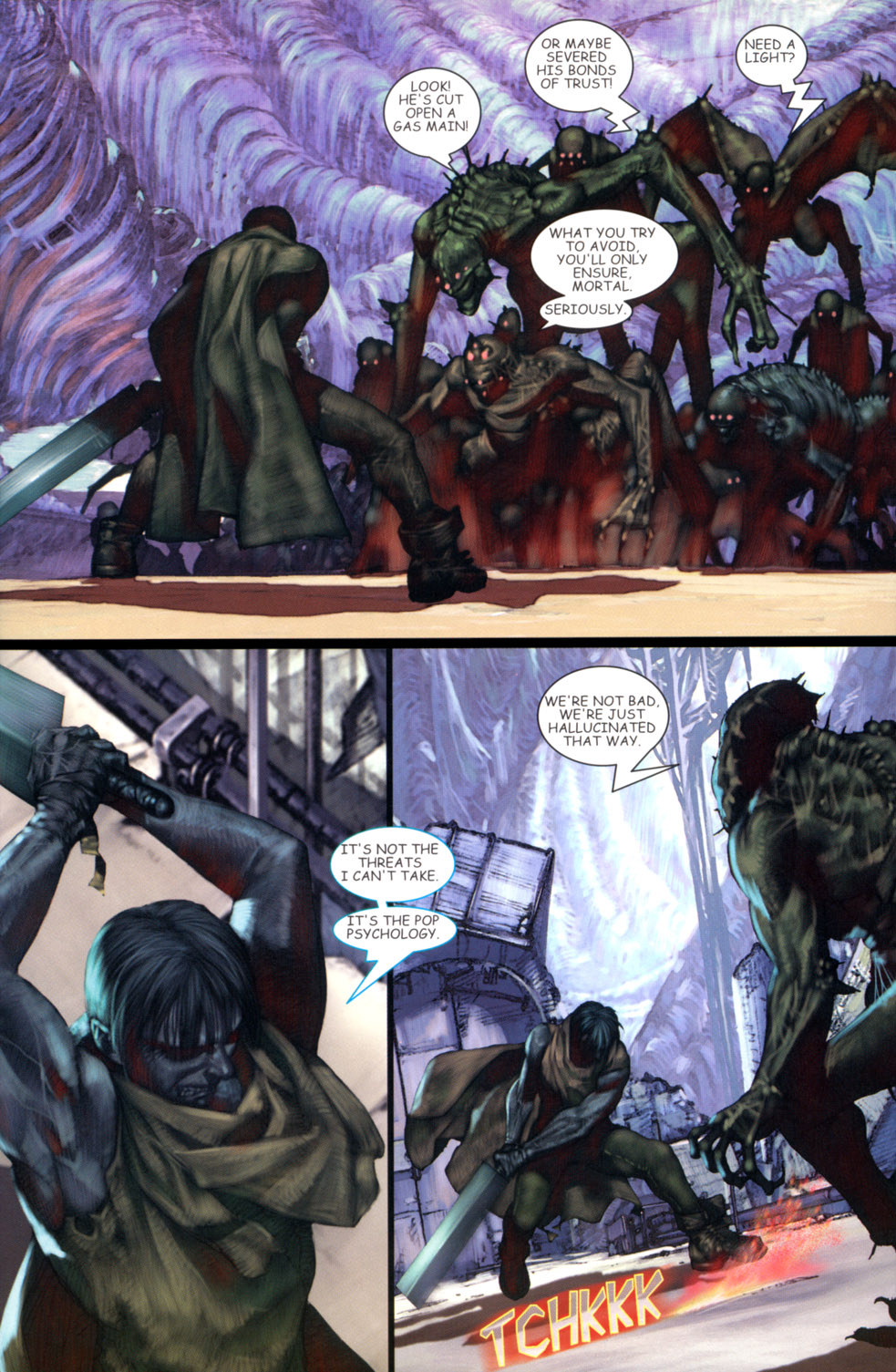 Read online Defiance comic -  Issue #5 - 20