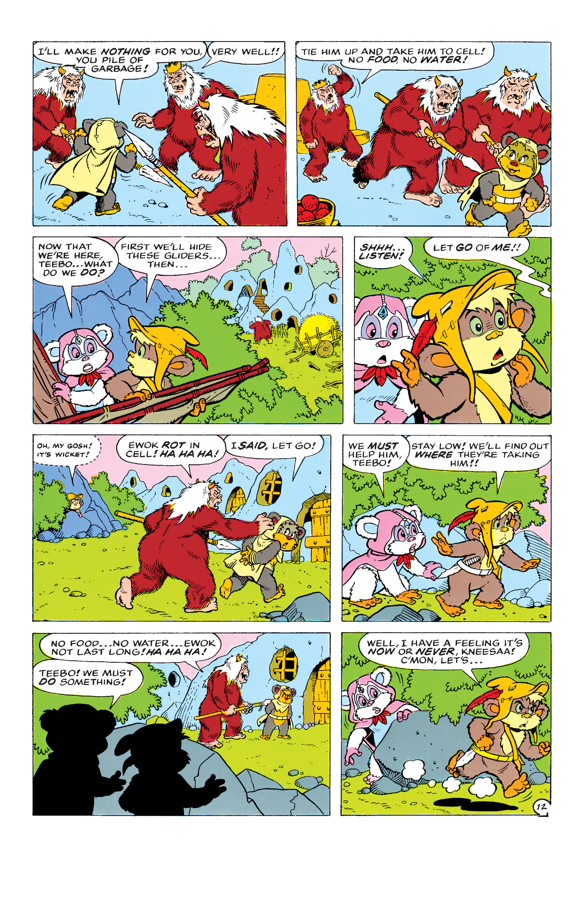 Read online Ewoks comic -  Issue #3 - 13