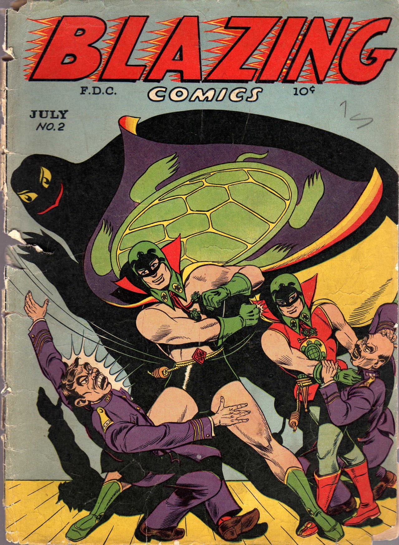 Read online Blazing Comics comic -  Issue #2 - 1