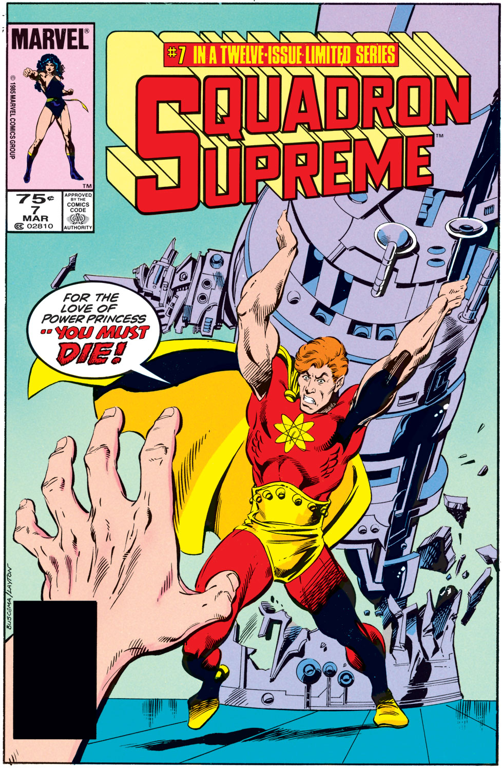 Read online Squadron Supreme (1985) comic -  Issue #7 - 1