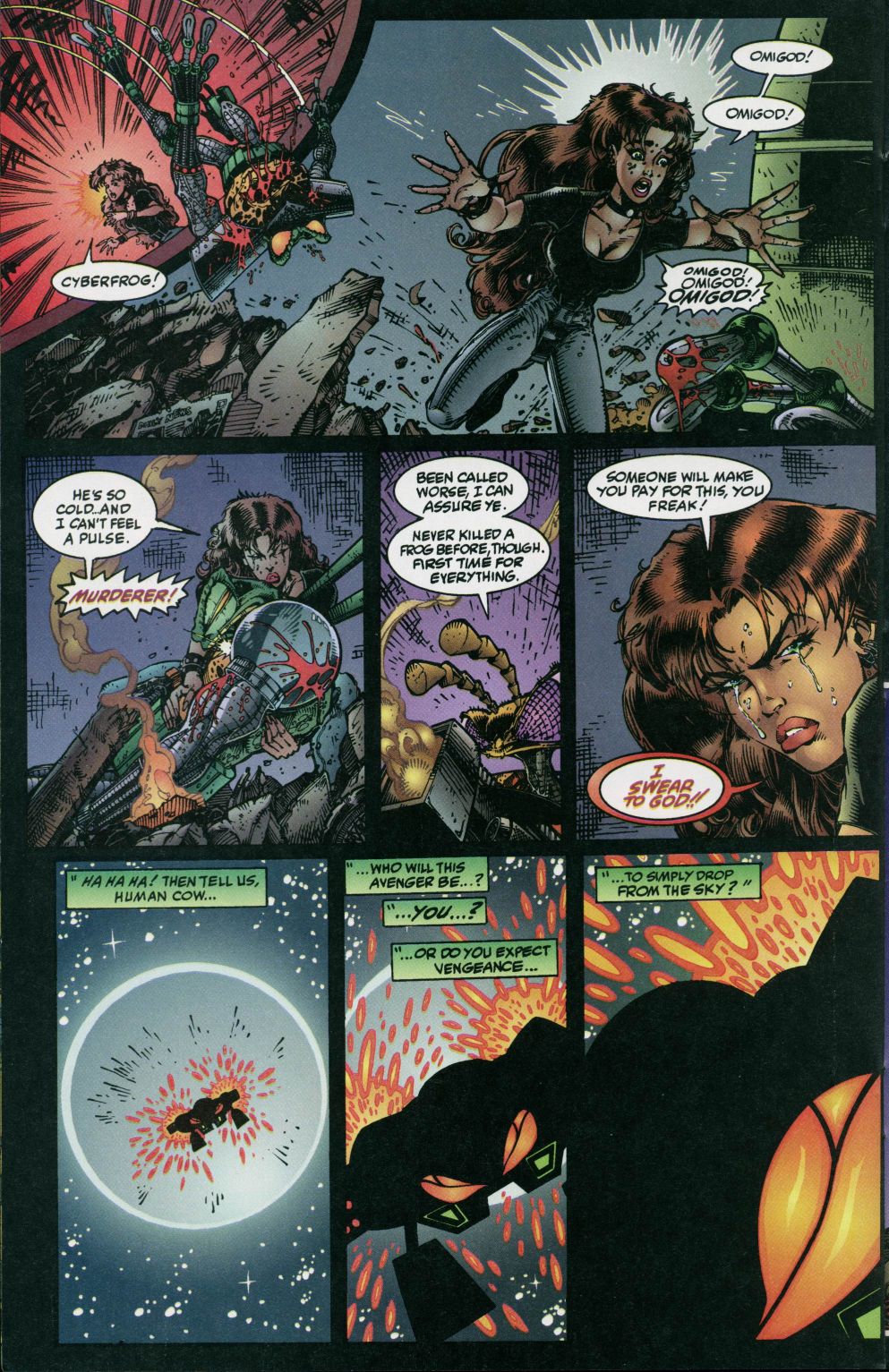 Read online Cyberfrog: Reservoir Frog comic -  Issue #2 - 23