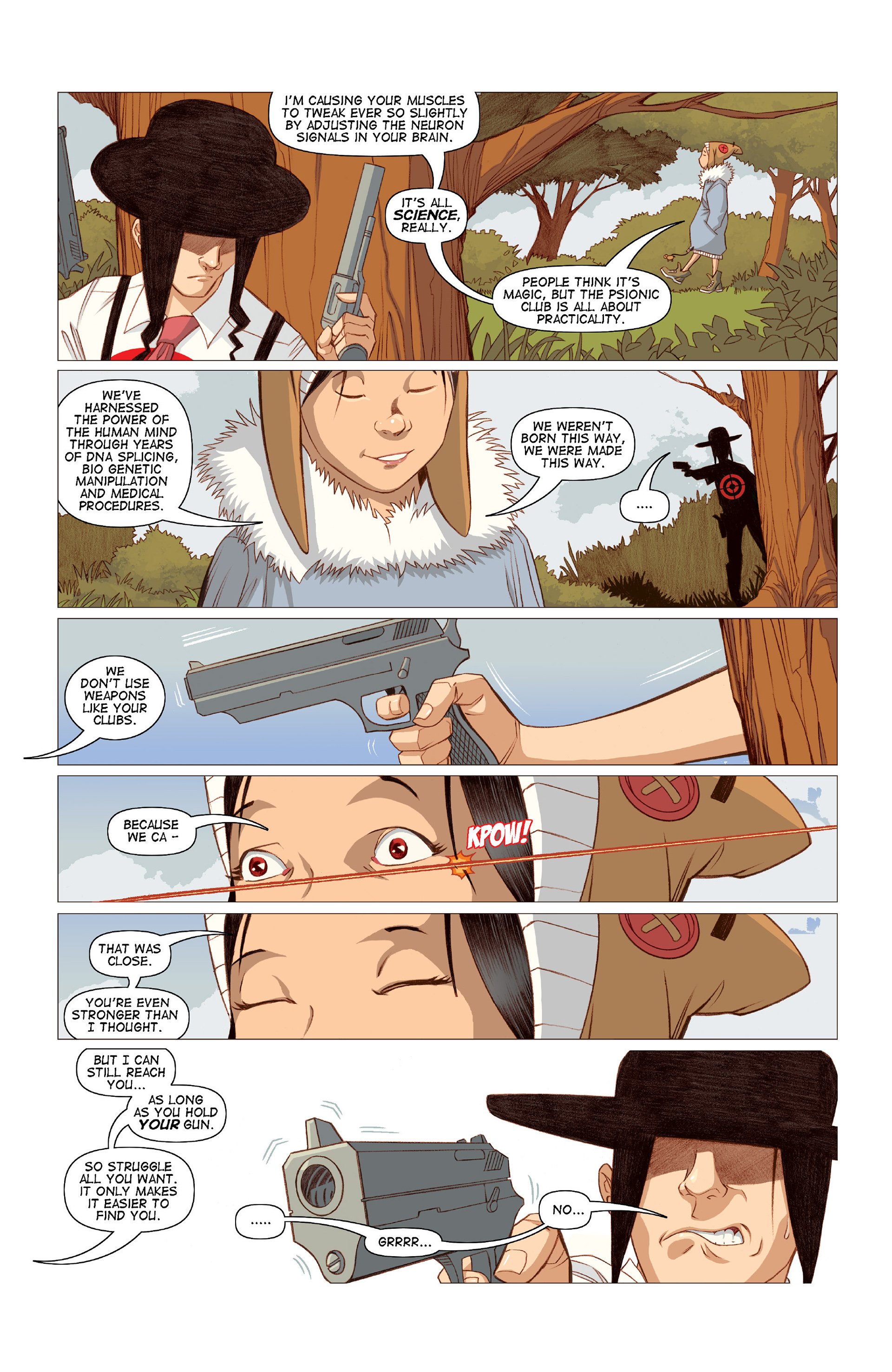 Read online Five Weapons comic -  Issue #10 - 22