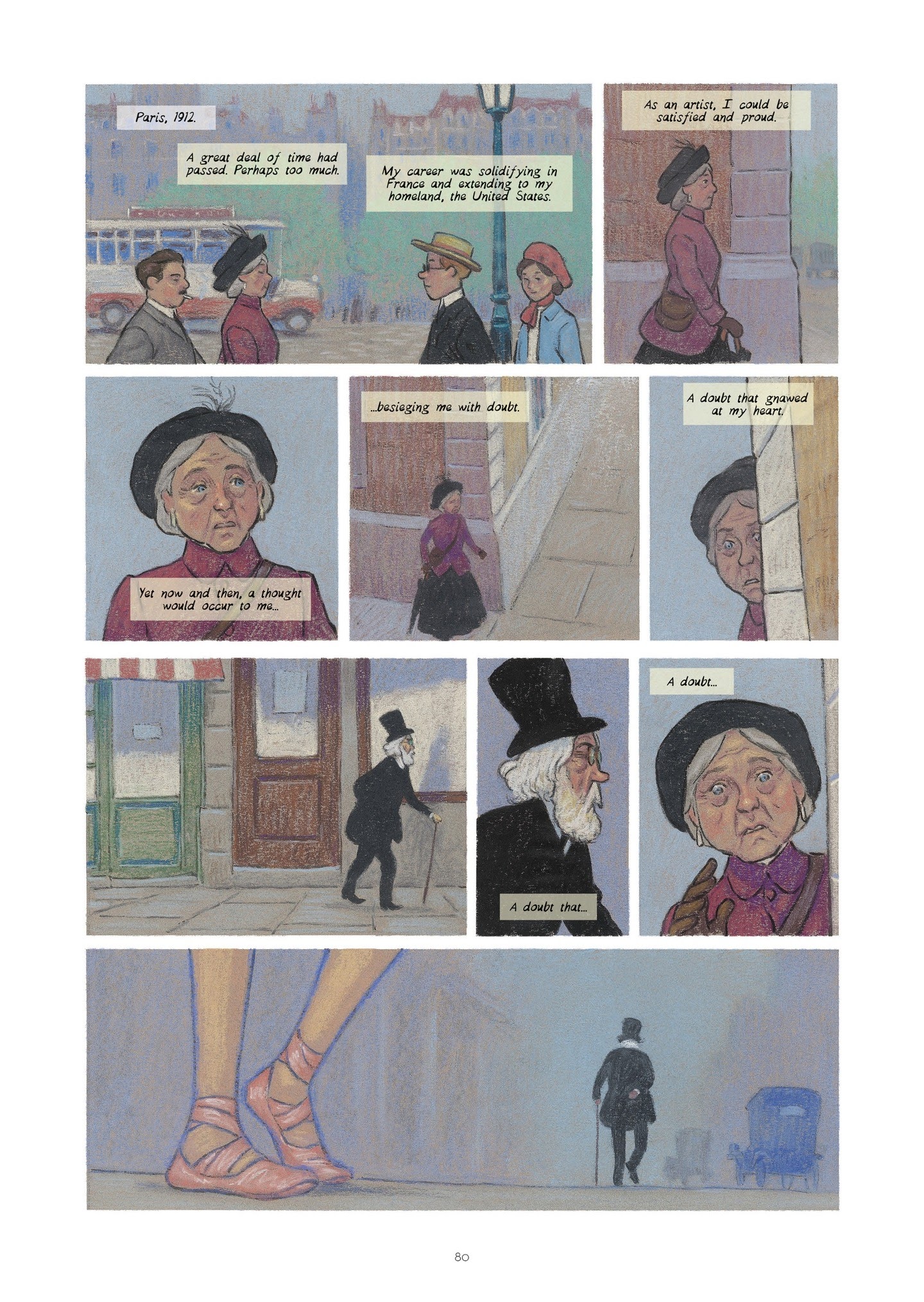 Read online Degas and Cassatt: The Dance of Solitude comic -  Issue # TPB - 79