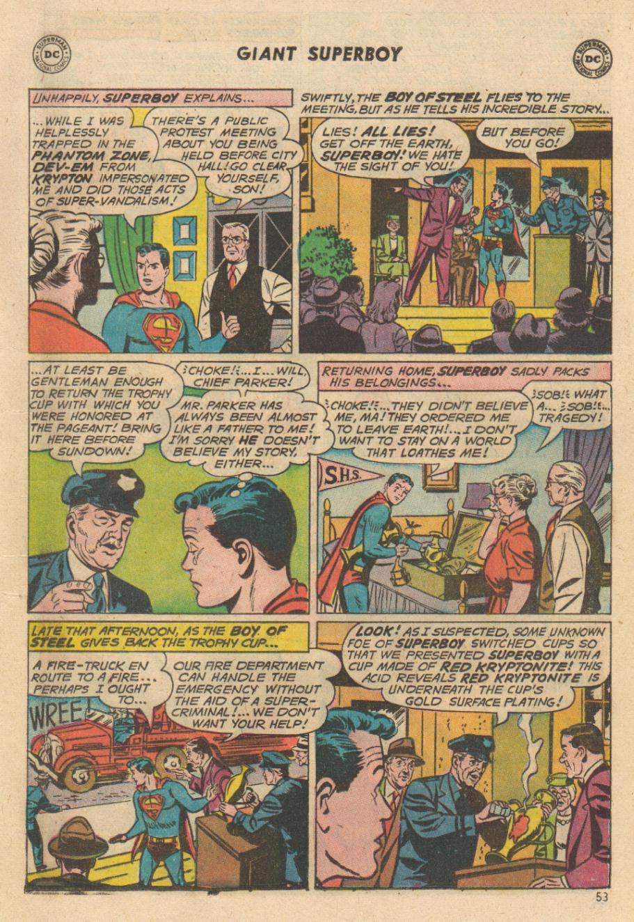 Read online Superboy (1949) comic -  Issue #138 - 52