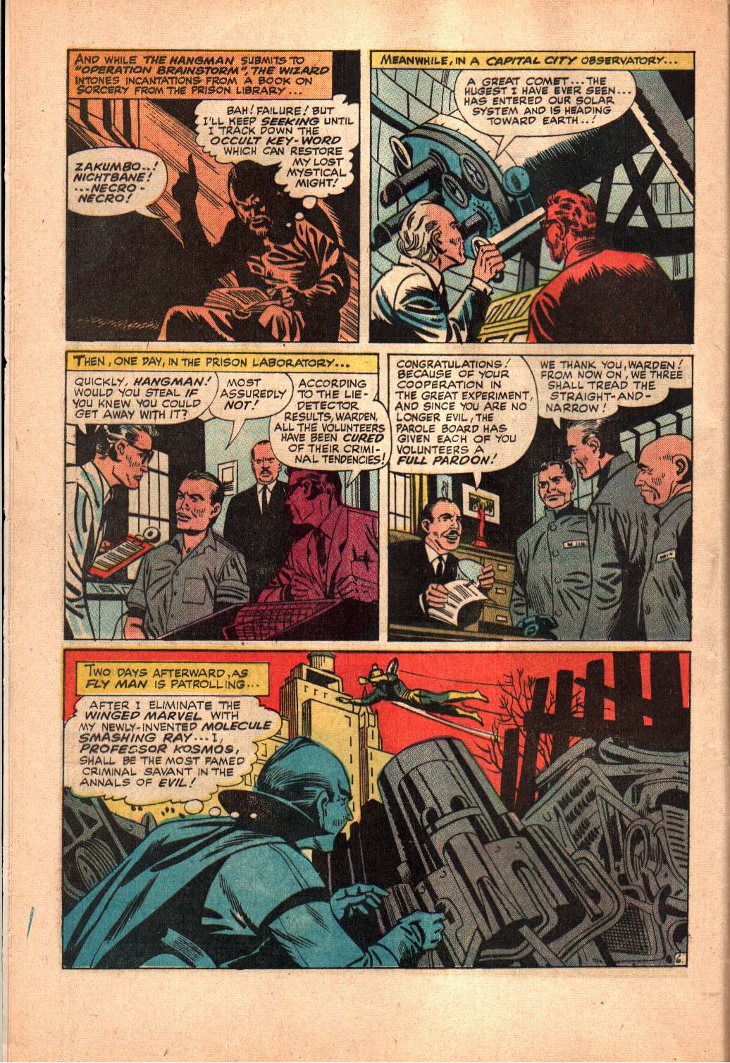 Read online Fly Man comic -  Issue #37 - 7