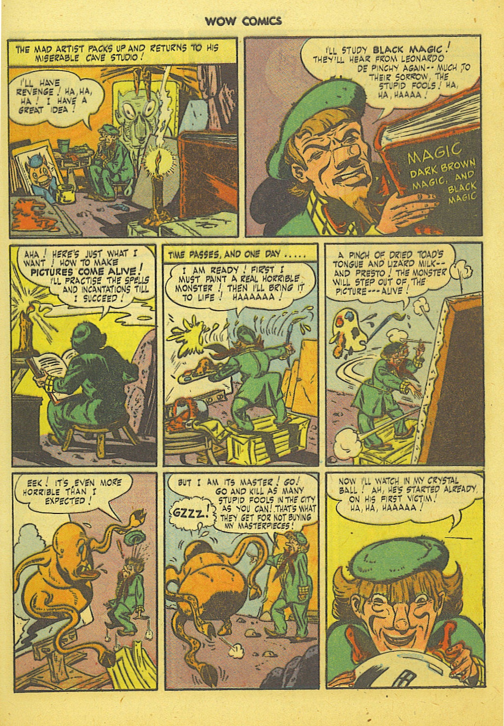 Read online Wow Comics comic -  Issue #38 - 5