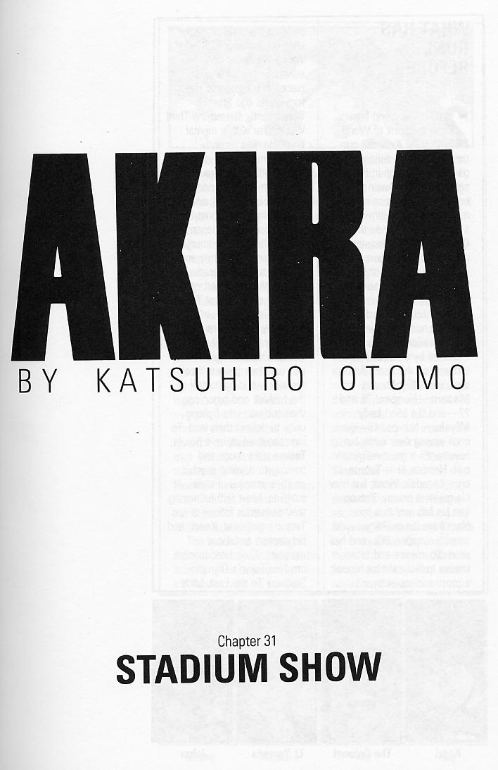 Read online Akira comic -  Issue #31 - 4