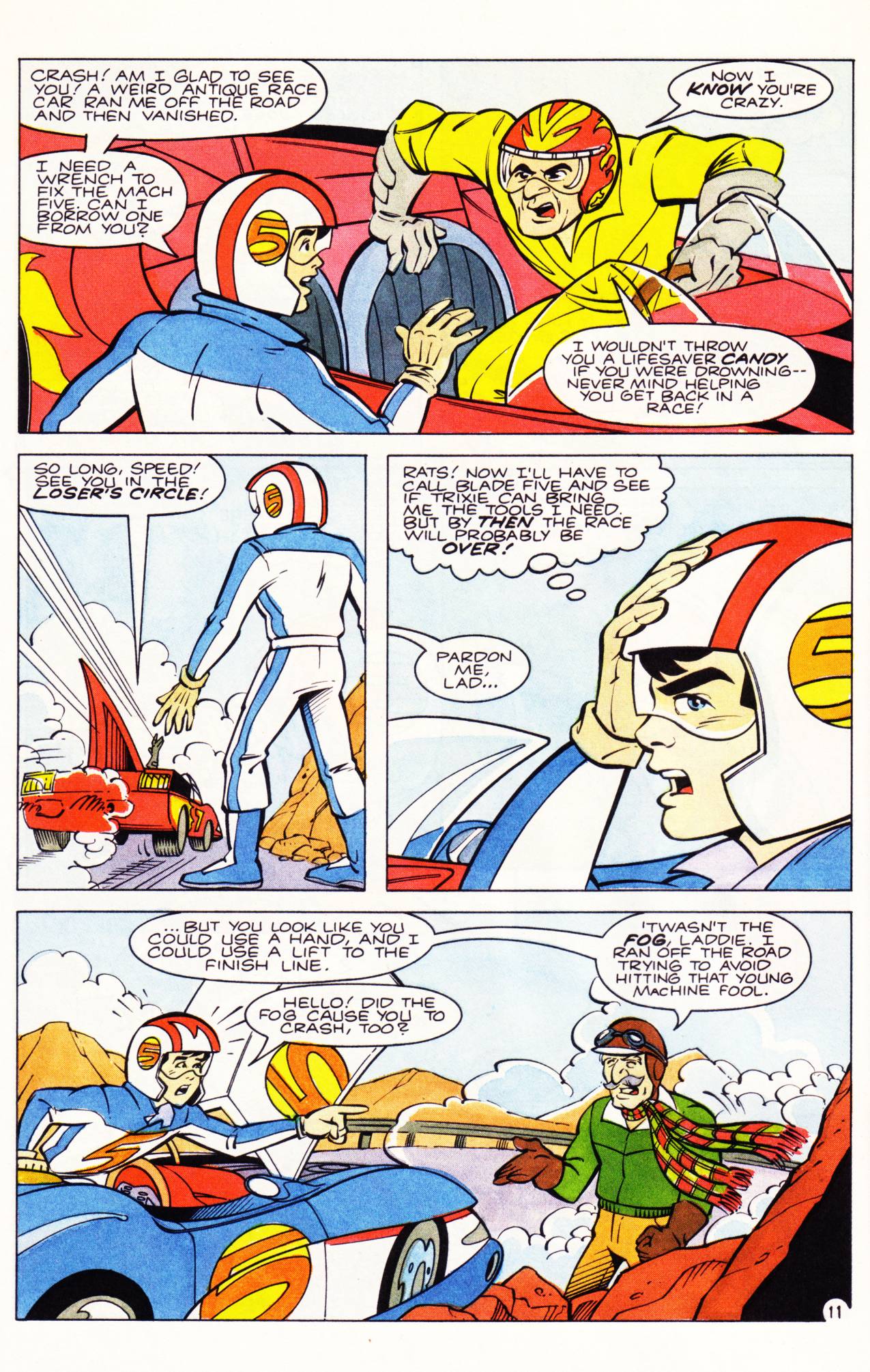 Read online The New Adventures of Speed Racer comic -  Issue #2 - 12