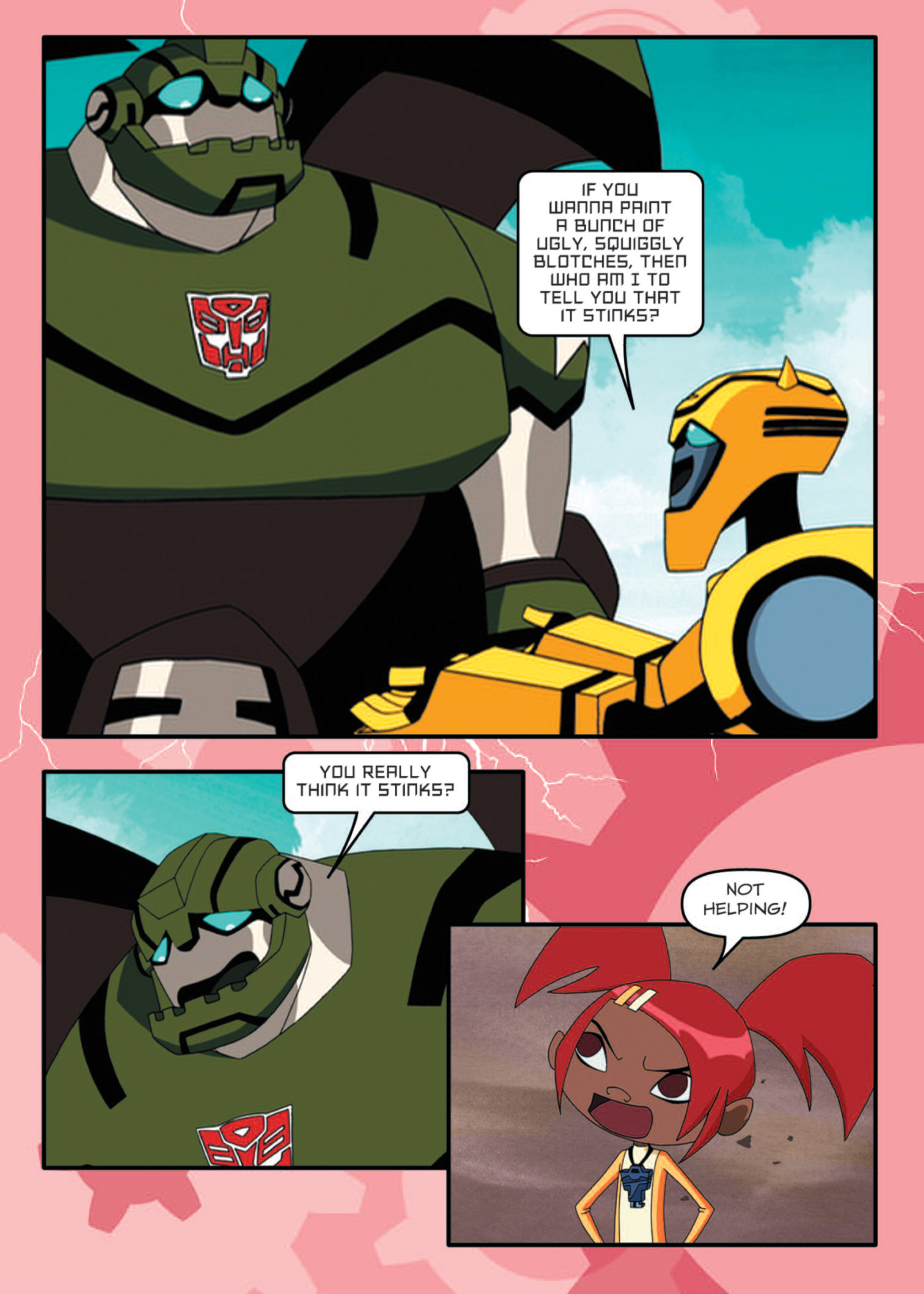 Read online Transformers Animated comic -  Issue #13 - 34