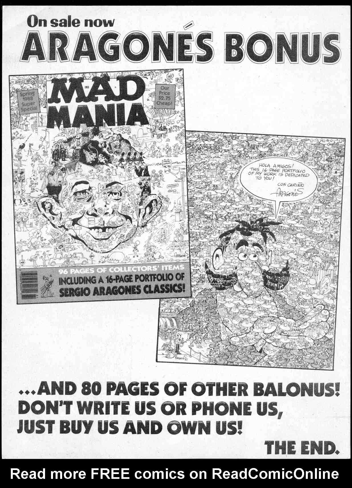 Read online MAD comic -  Issue #274 - 50