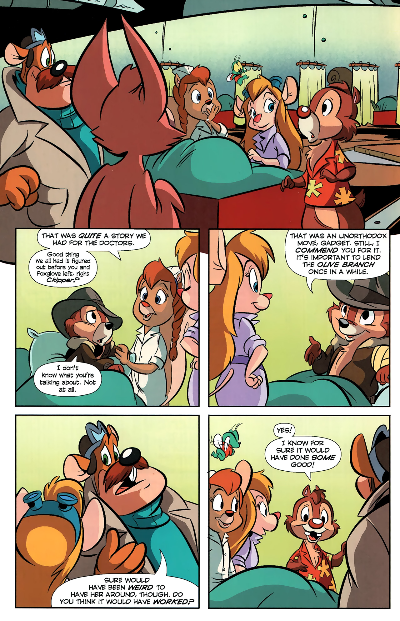Read online Chip 'N' Dale Rescue Rangers comic -  Issue #8 - 24