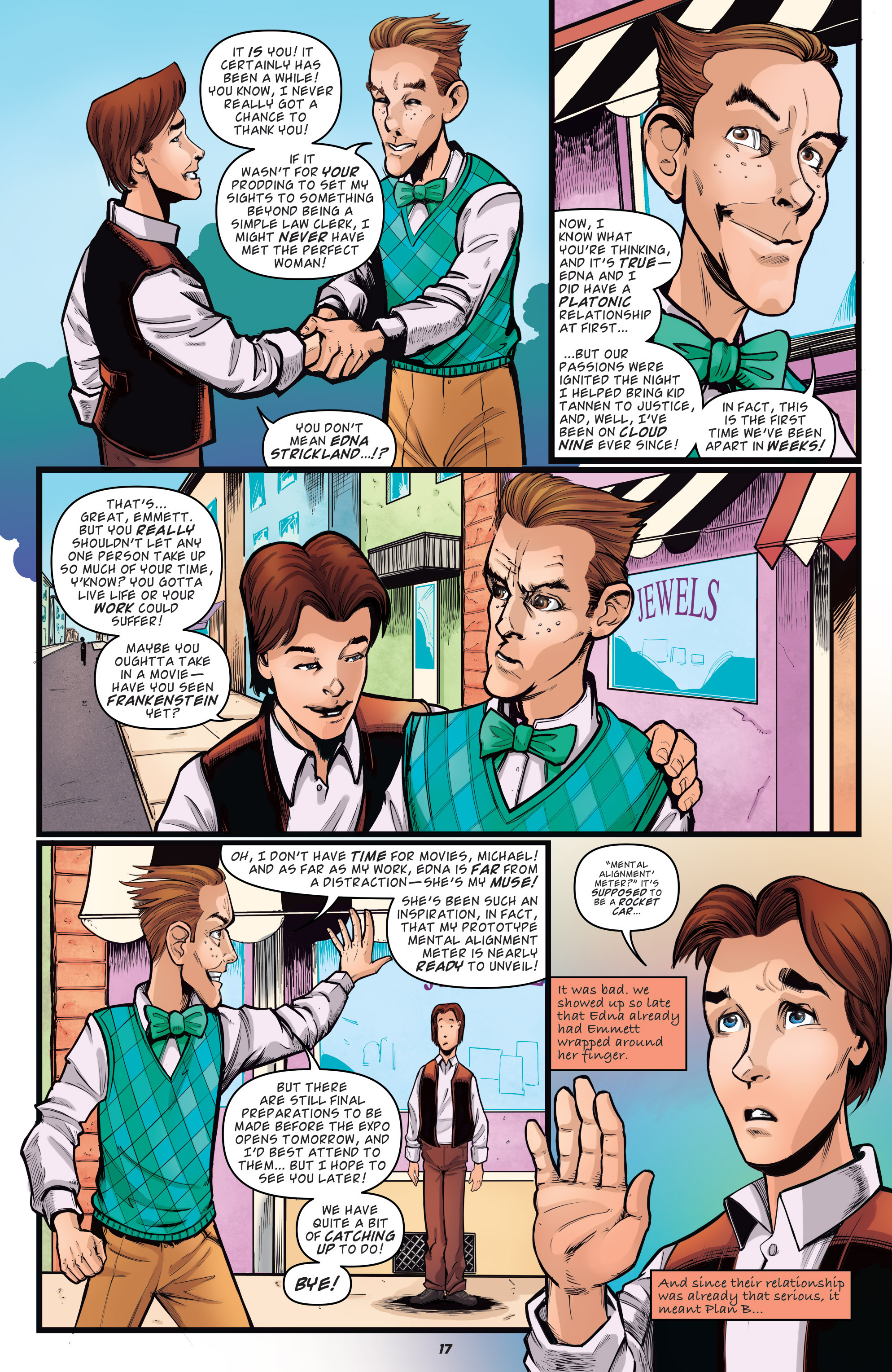 Read online Back to the Future: Citizen Brown comic -  Issue #4 - 19