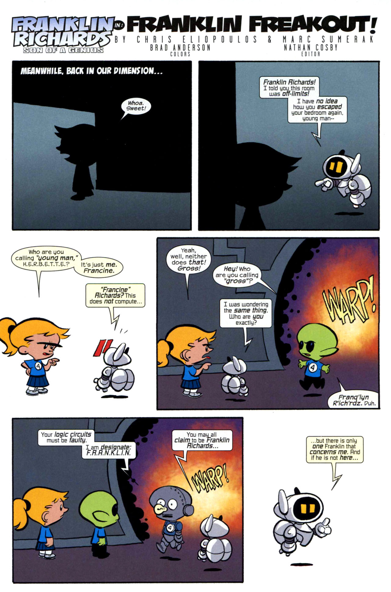 Read online Franklin Richards: Sons Of Geniuses comic -  Issue # Full - 23