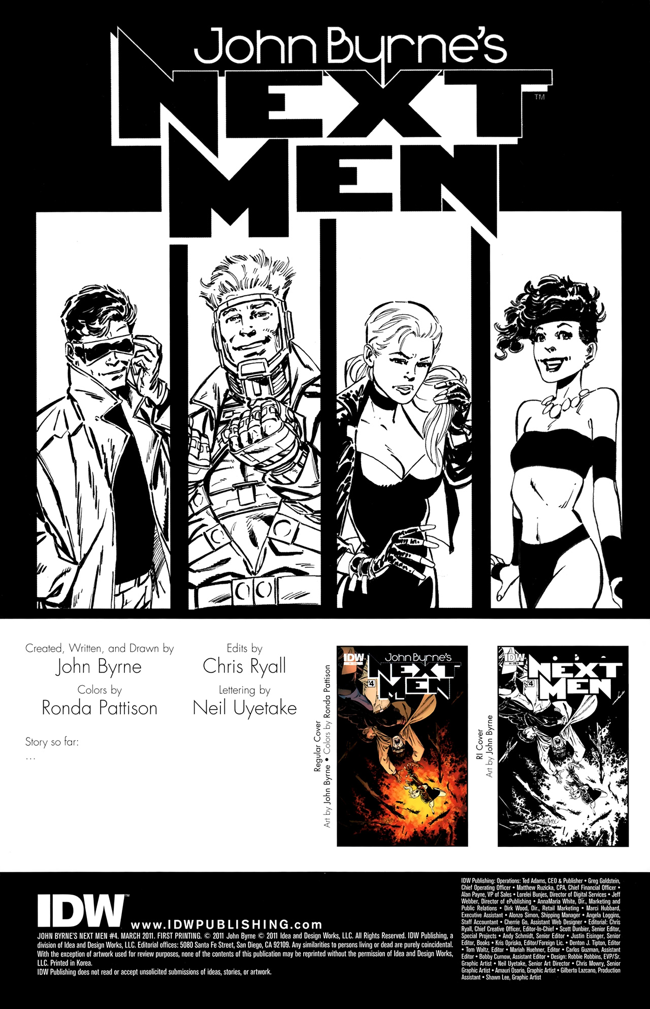 Read online John Byrne's Next Men (2010) comic -  Issue #4 - 2