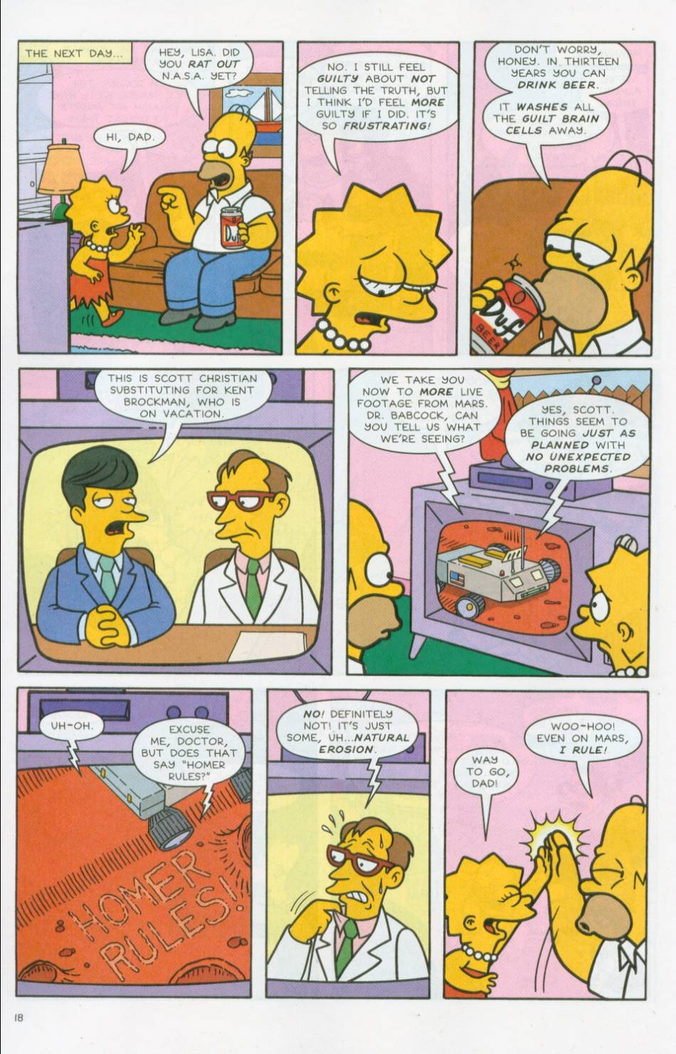 Read online Simpsons Comics comic -  Issue #73 - 19