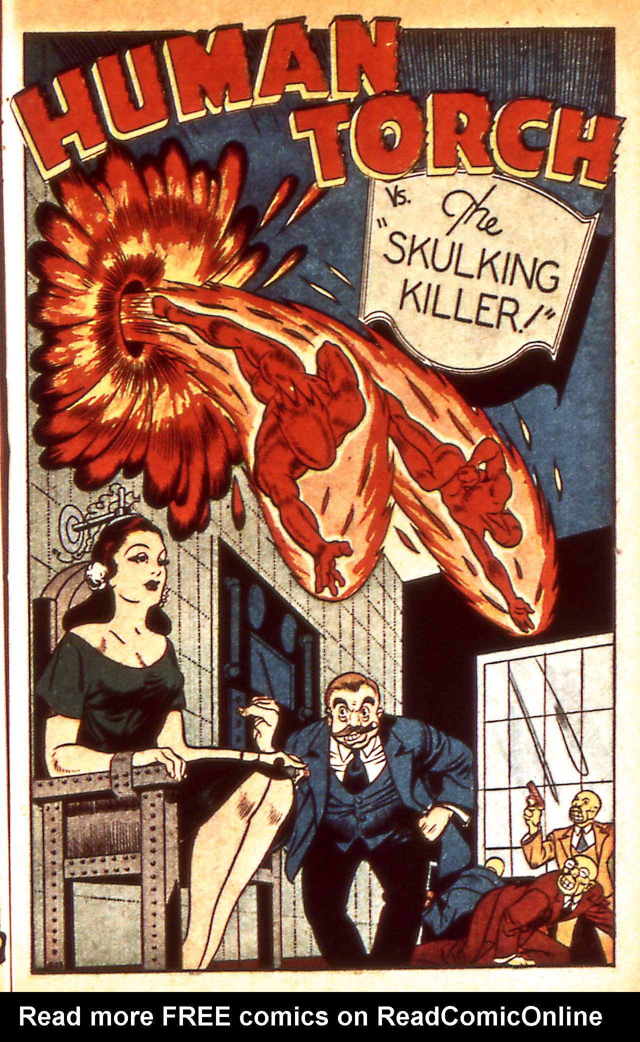 Read online The Human Torch (1940) comic -  Issue #17 - 16