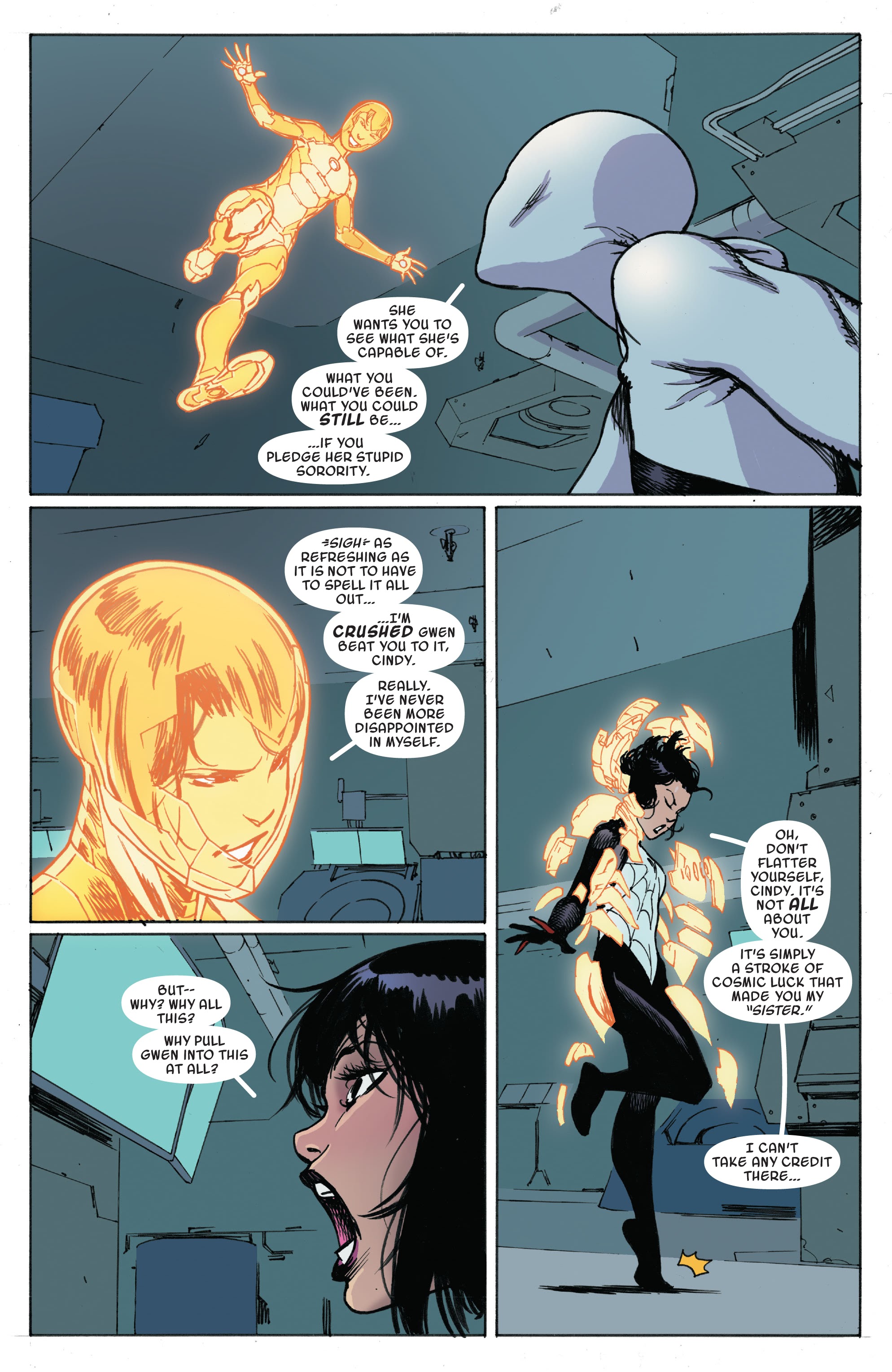 Read online Silk: Out of the Spider-Verse comic -  Issue # TPB 2 (Part 3) - 24